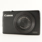 Canon PowerShot S200 Black With 4GB SDHC Card Digital Camera from Japan #7864
