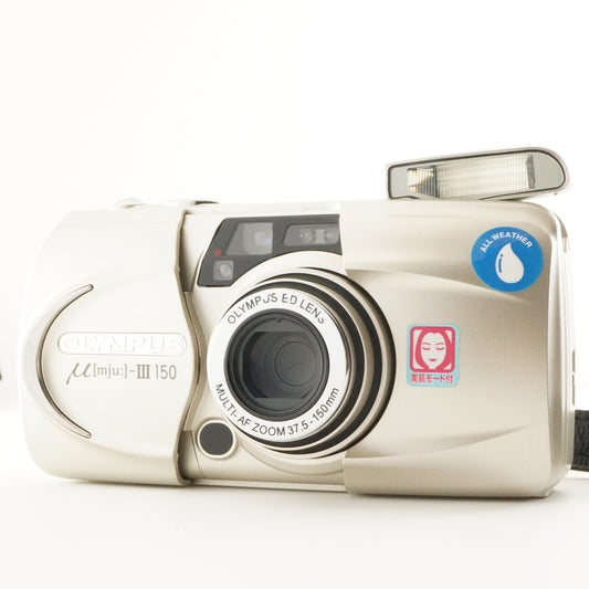 OLYMPUS mju III 150 [mju:] Point & Shoot Film Camera from Japan #7870