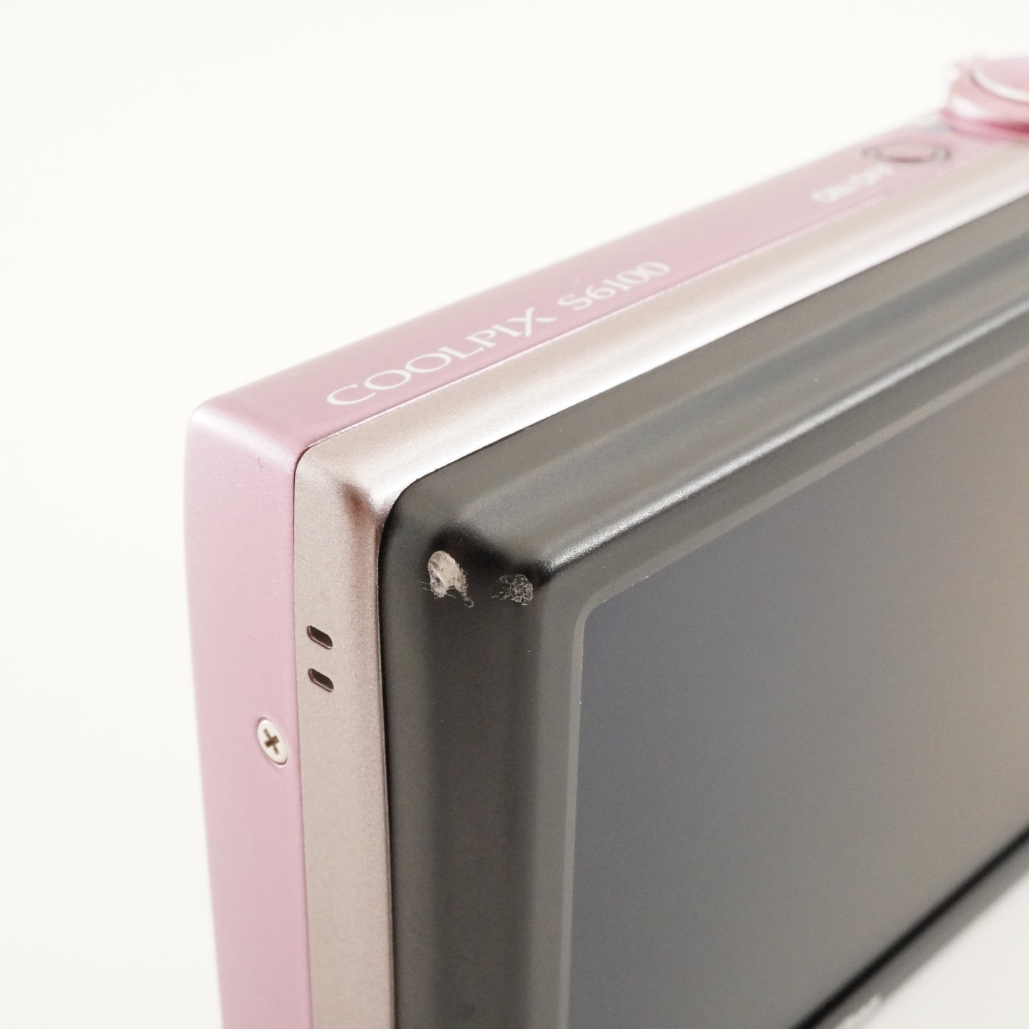 Nikon COOLPIX S6100 Pink With 4GB SDHC Card Digital Camera from Japan #7882