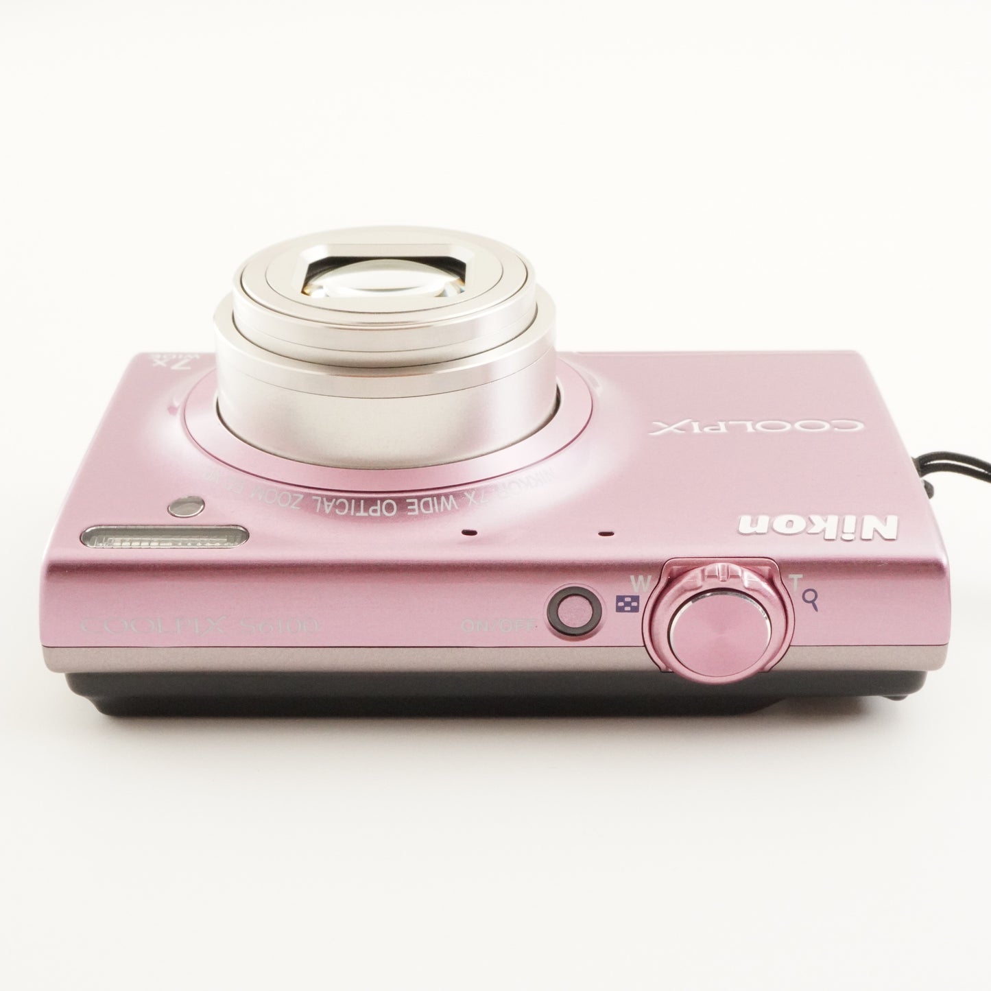 Nikon COOLPIX S6100 Pink With 4GB SDHC Card Digital Camera from Japan #7882