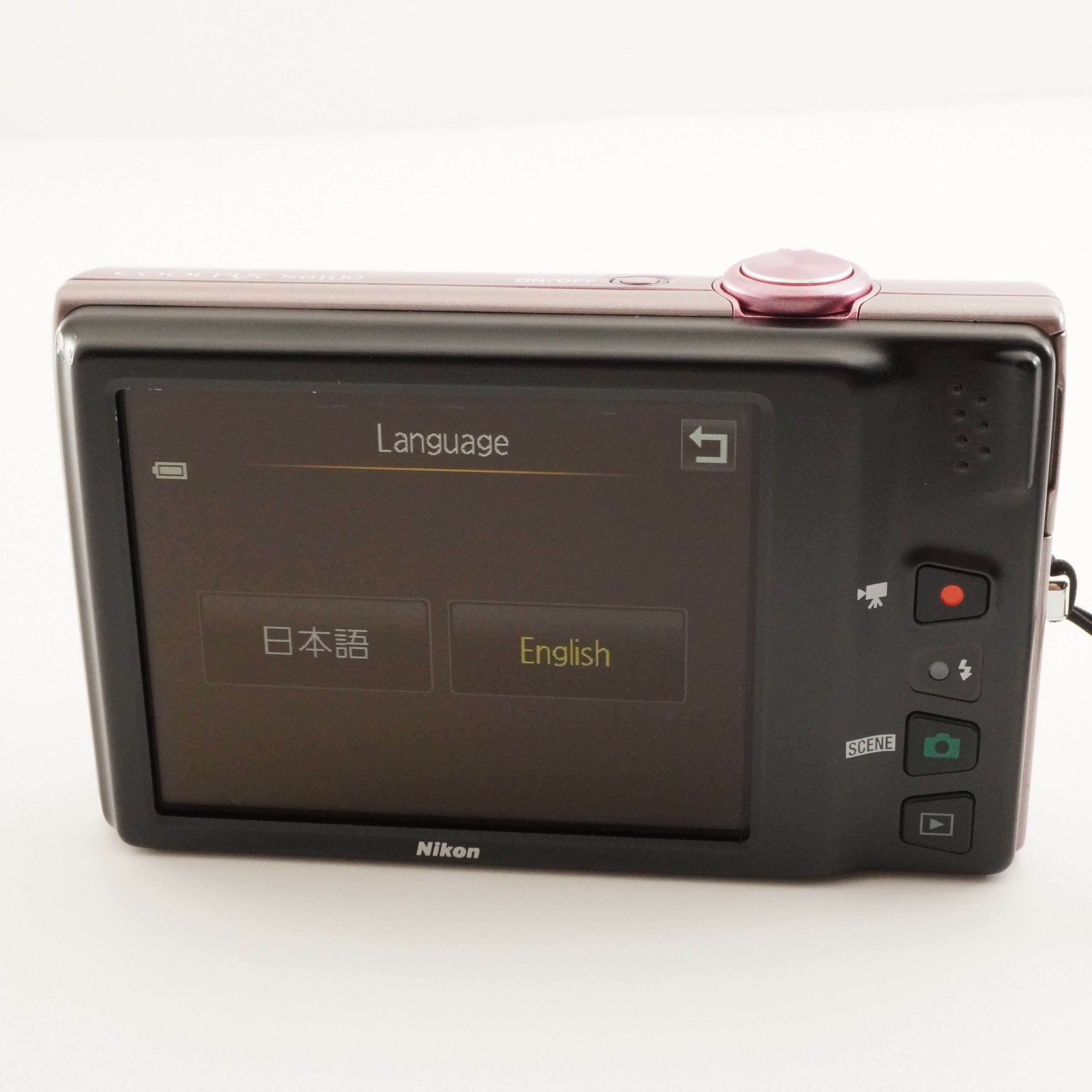 Nikon COOLPIX S6100 Pink With 4GB SDHC Card Digital Camera