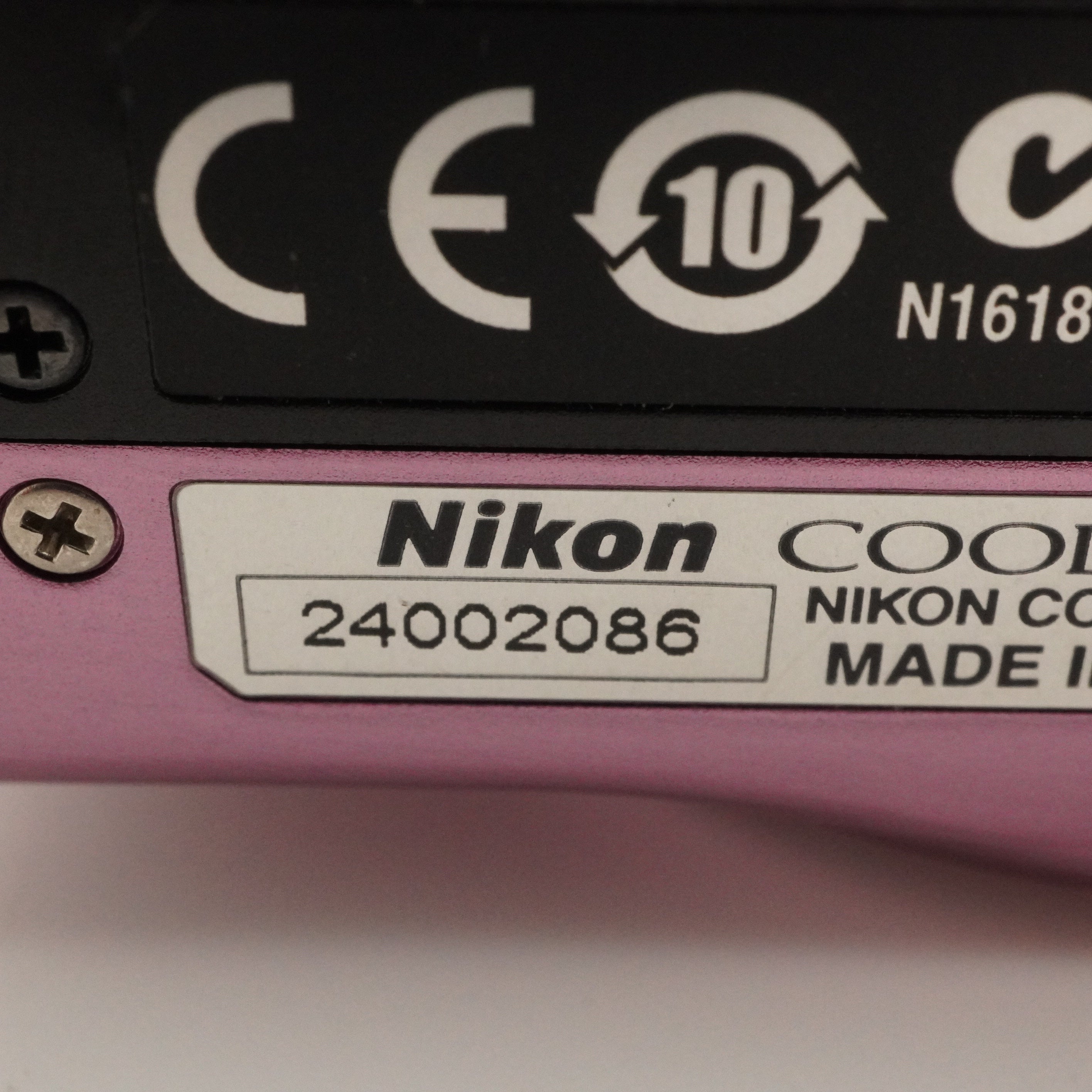 Nikon COOLPIX S6100 Pink With 4GB SDHC Card Digital Camera