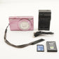 Nikon COOLPIX S6100 Pink With 4GB SDHC Card Digital Camera from Japan #7882