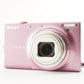 Nikon COOLPIX S6100 Pink With 4GB SDHC Card Digital Camera from Japan #7882