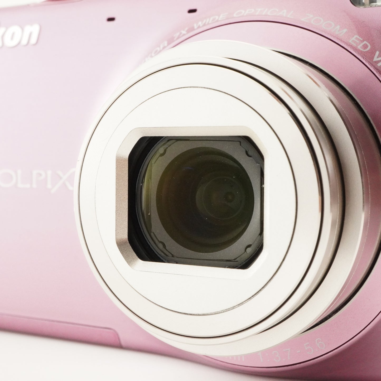 Nikon COOLPIX S6100 Pink With 4GB SDHC Card Digital Camera from Japan #7882