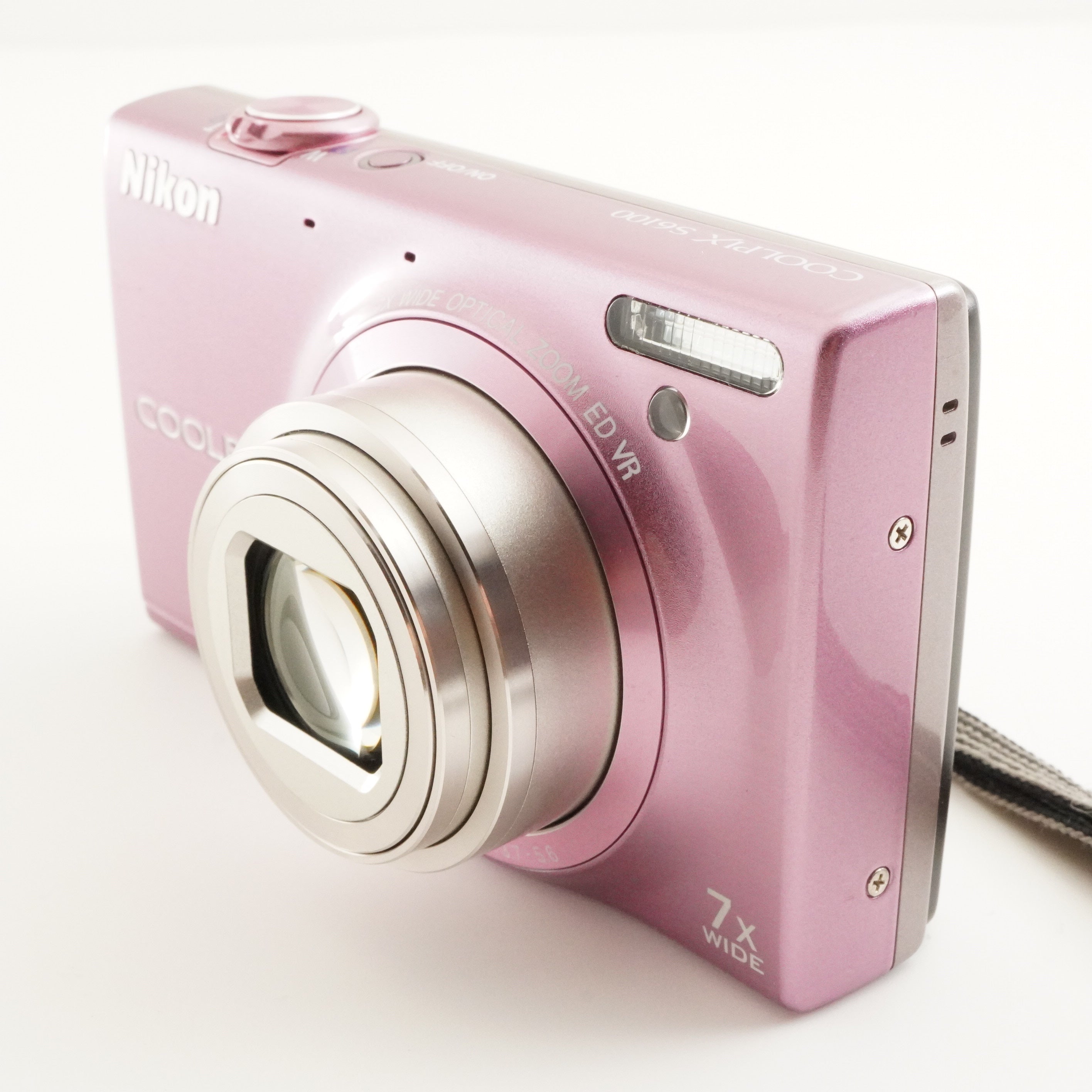 Nikon ニコン コンパクトデジタルカメラ COOLPIX S6100 ピンク Nikon ニコン COOLPIX S6100 ピンク 動作品+充電器等付属 Amazon