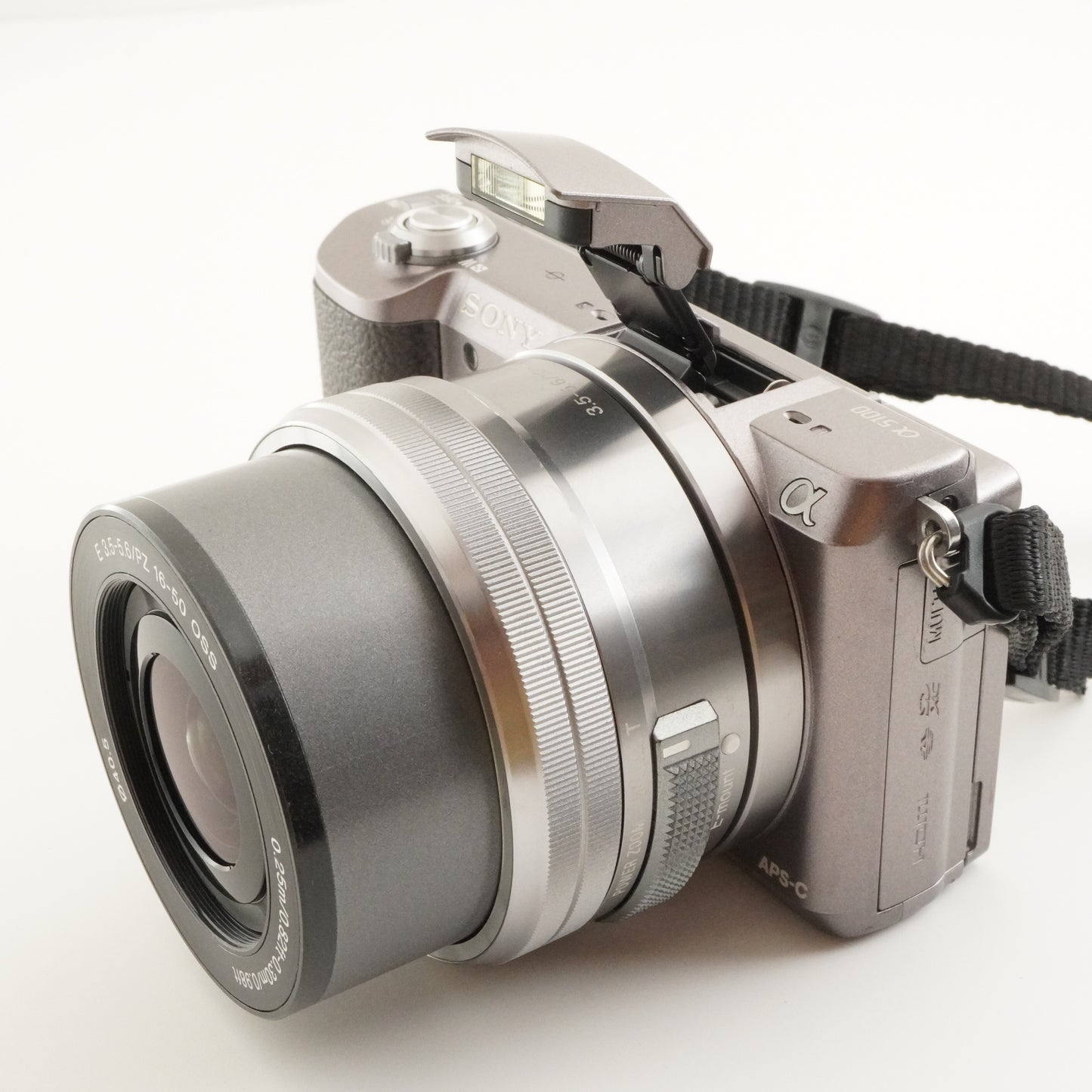 [936 Shots] SONY alpha 5100 ILCE-5100 Silver + 16-50 + 16GB SD from Japan #8029