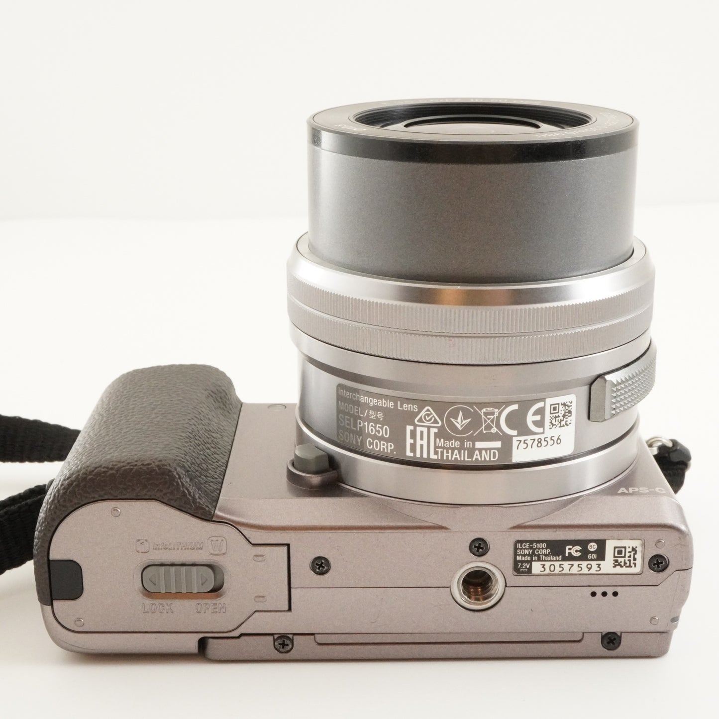 [936 Shots] SONY alpha 5100 ILCE-5100 Silver + 16-50 + 16GB SD from Japan #8029