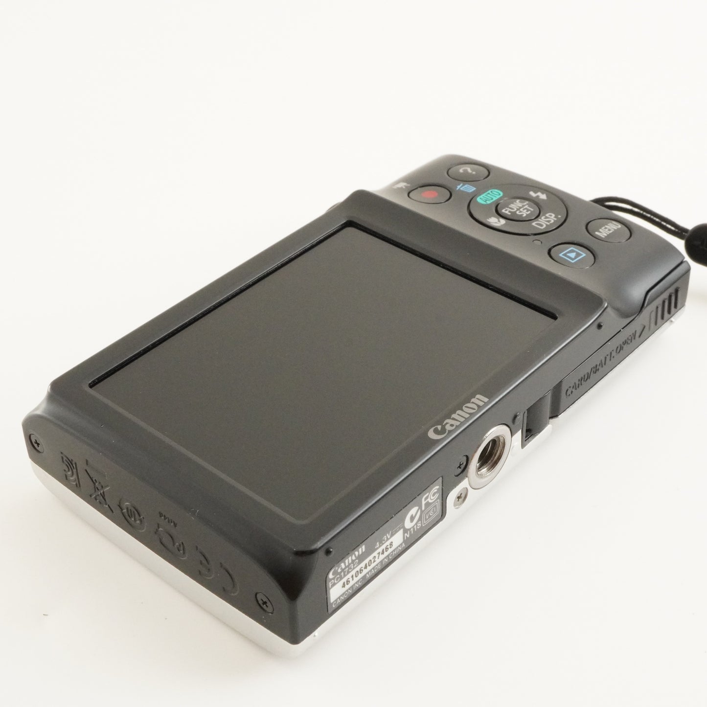 Canon PowerShot A2300 Silver With 4GB SDHC Card Digital Camera from Japan #8043