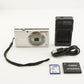 Canon PowerShot A2300 Silver With 4GB SDHC Card Digital Camera from Japan #8043