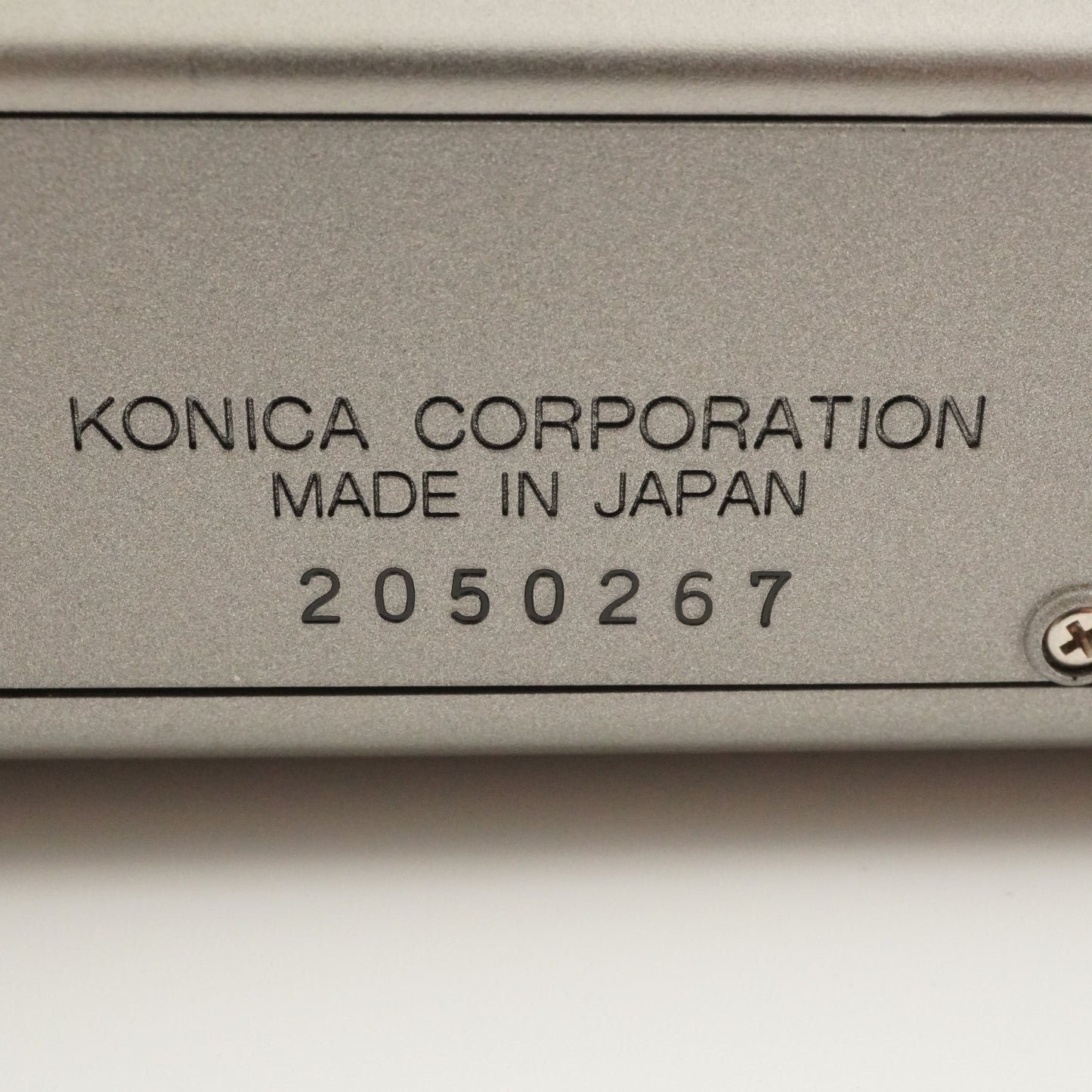 Konica Big mini F With Case Point & Shoot Film Camera from Japan #8109