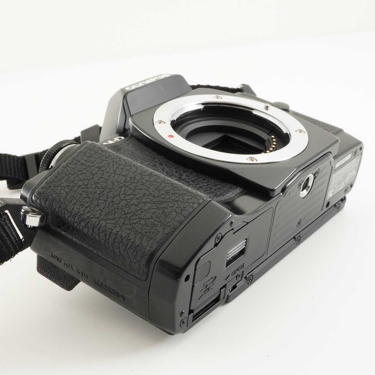 [5,427 Shots] OLYMPUS OM-D E-M10 Black + 14-42 + 40-150 + 8GBSD from Japan #8113