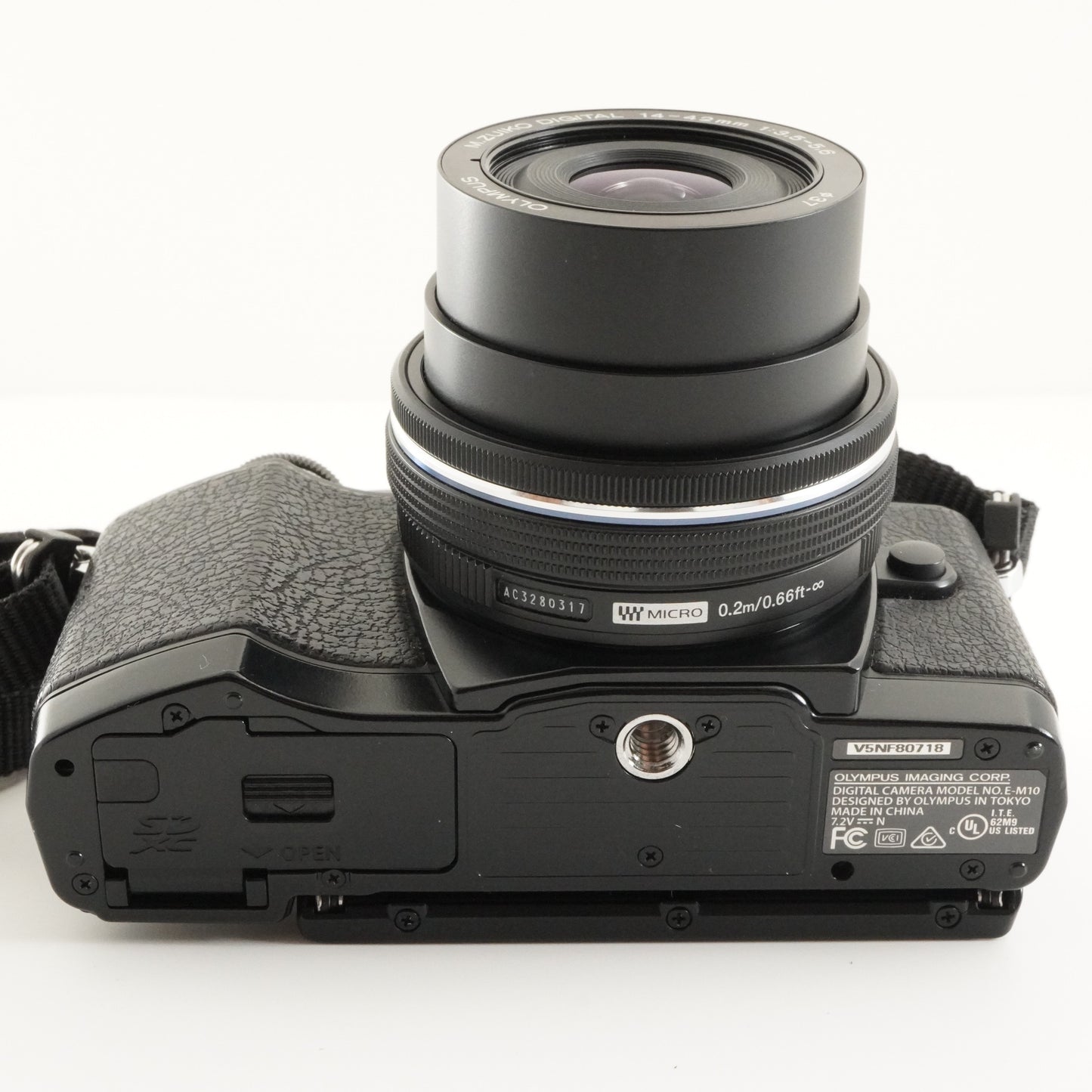 [5,427 Shots] OLYMPUS OM-D E-M10 Black + 14-42 + 40-150 + 8GBSD from Japan #8113