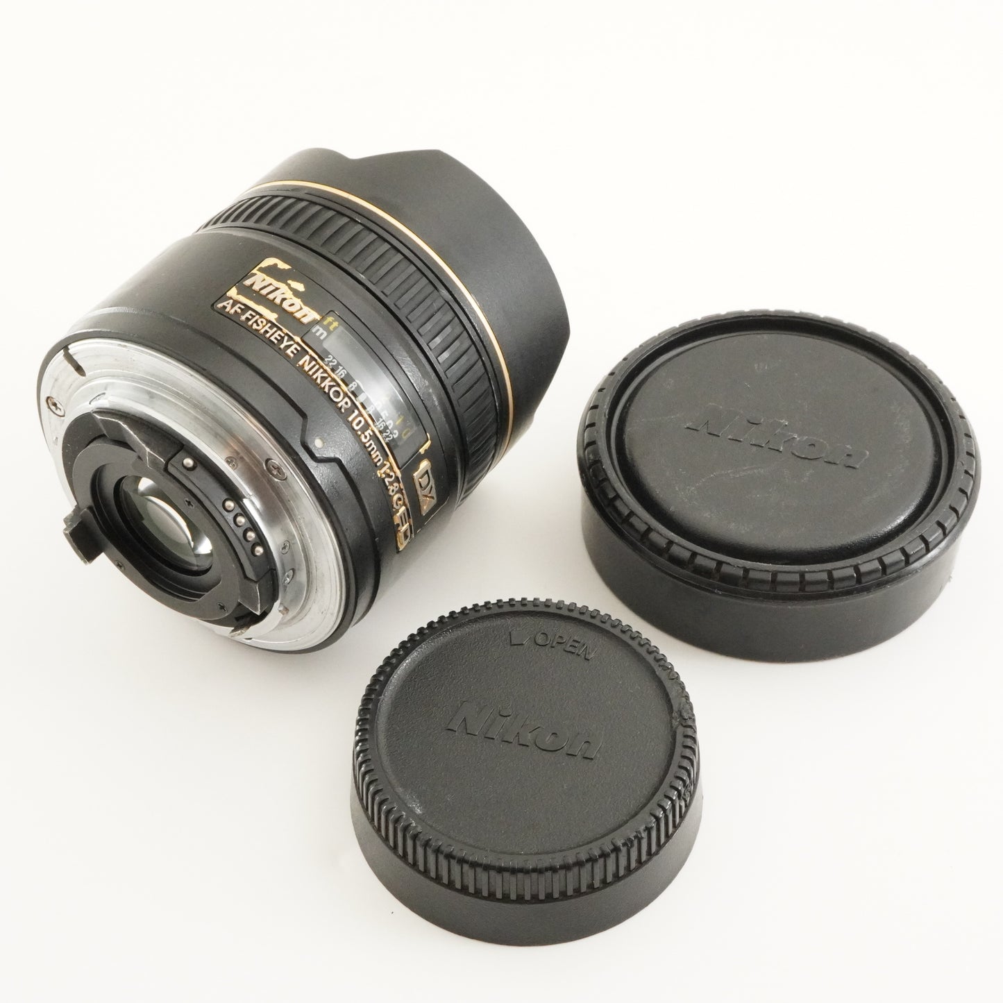 Nikon AF DX FISHEYE NIKKOR 10.5mm F2.8 G ED AF Prime Lens from Japan #8127