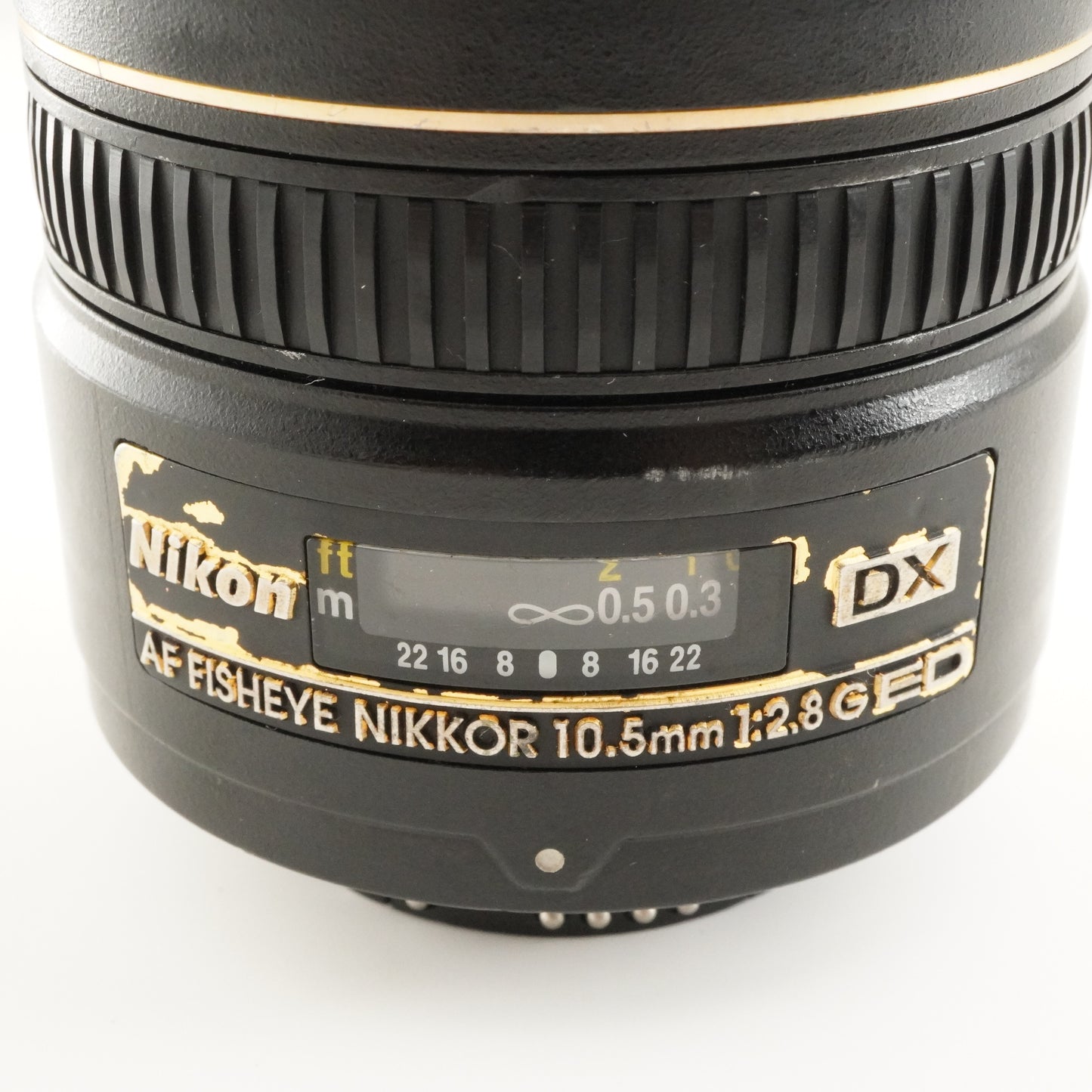 Nikon AF DX FISHEYE NIKKOR 10.5mm F2.8 G ED AF Prime Lens from Japan #8127