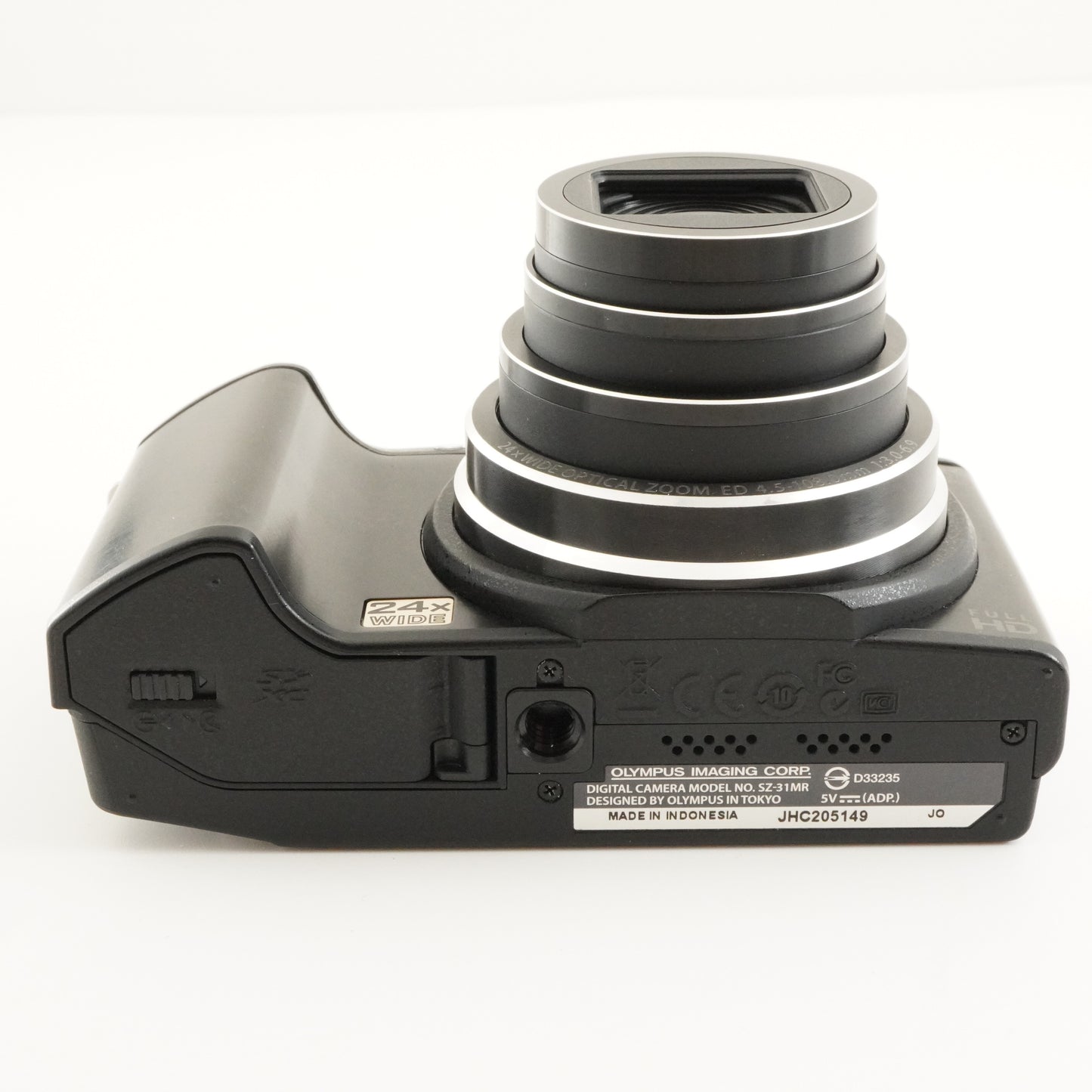 OLYMPUS SZ-31MR Black With 4GB SDHC Card Digital Camera from Japan #8132