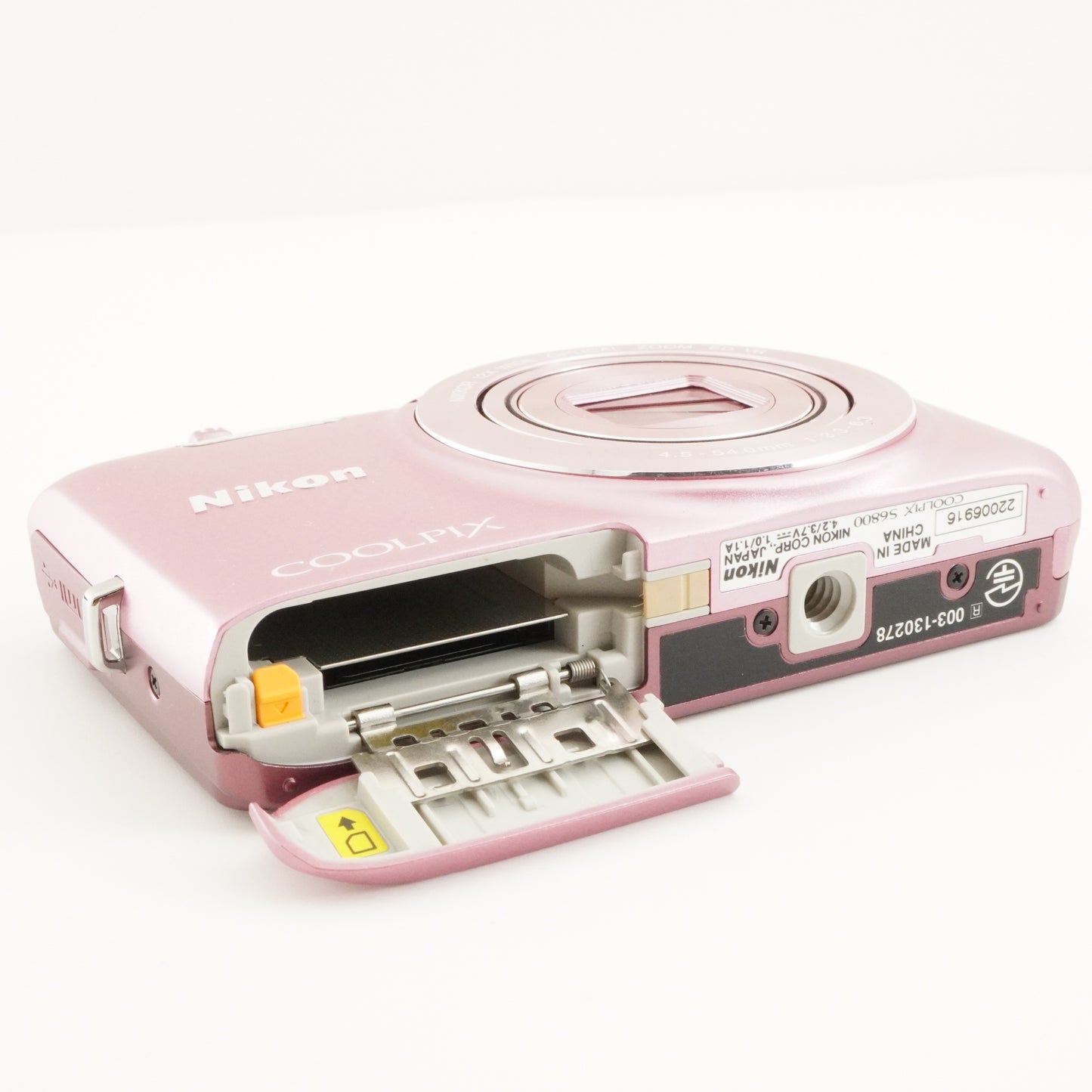 Nikon COOLPIX S6800 Pink With 4GB SDHC Card Digital Camera from Japan #8143