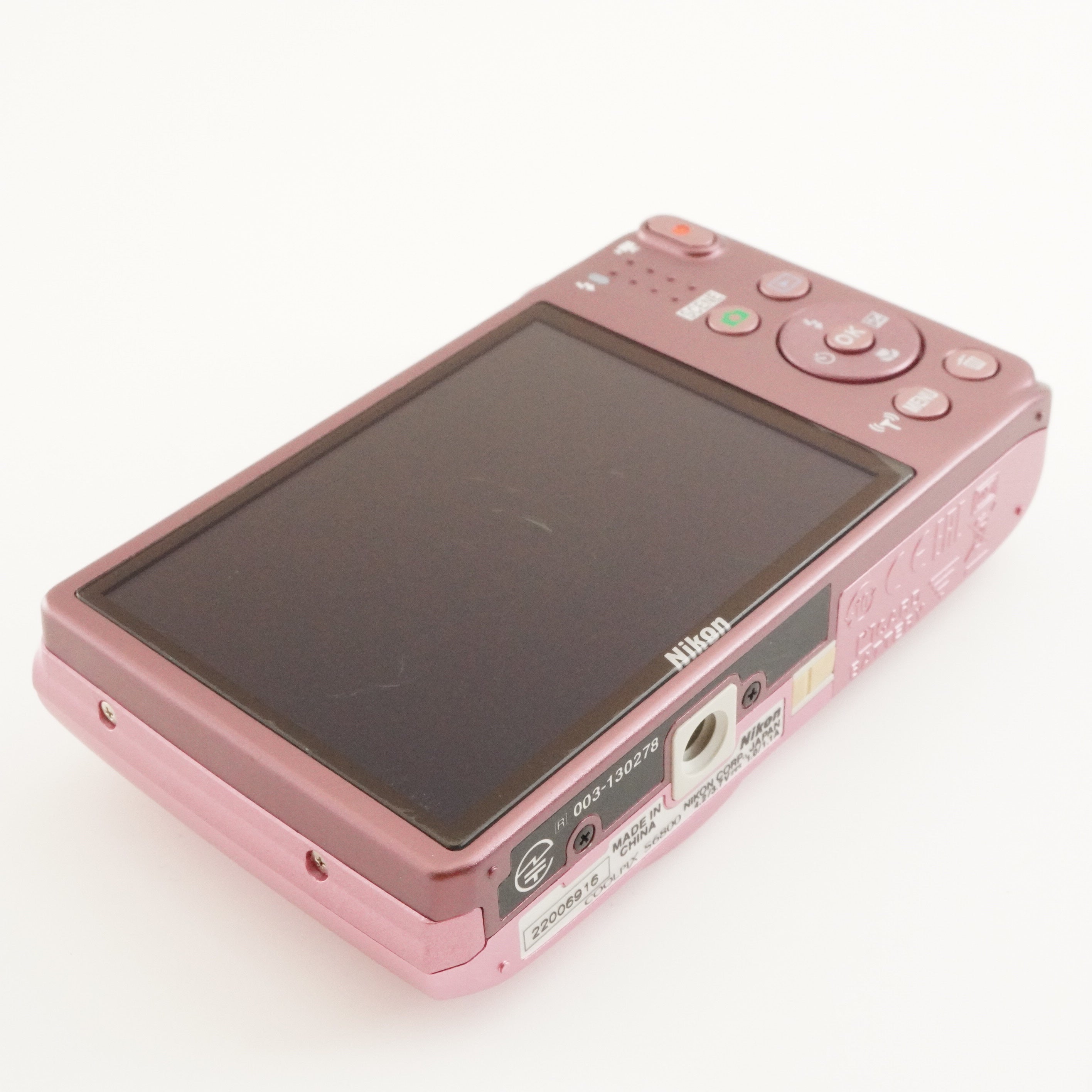 Nikon COOLPIX S6800 Pink With 4GB SDHC Card Digital Camera from