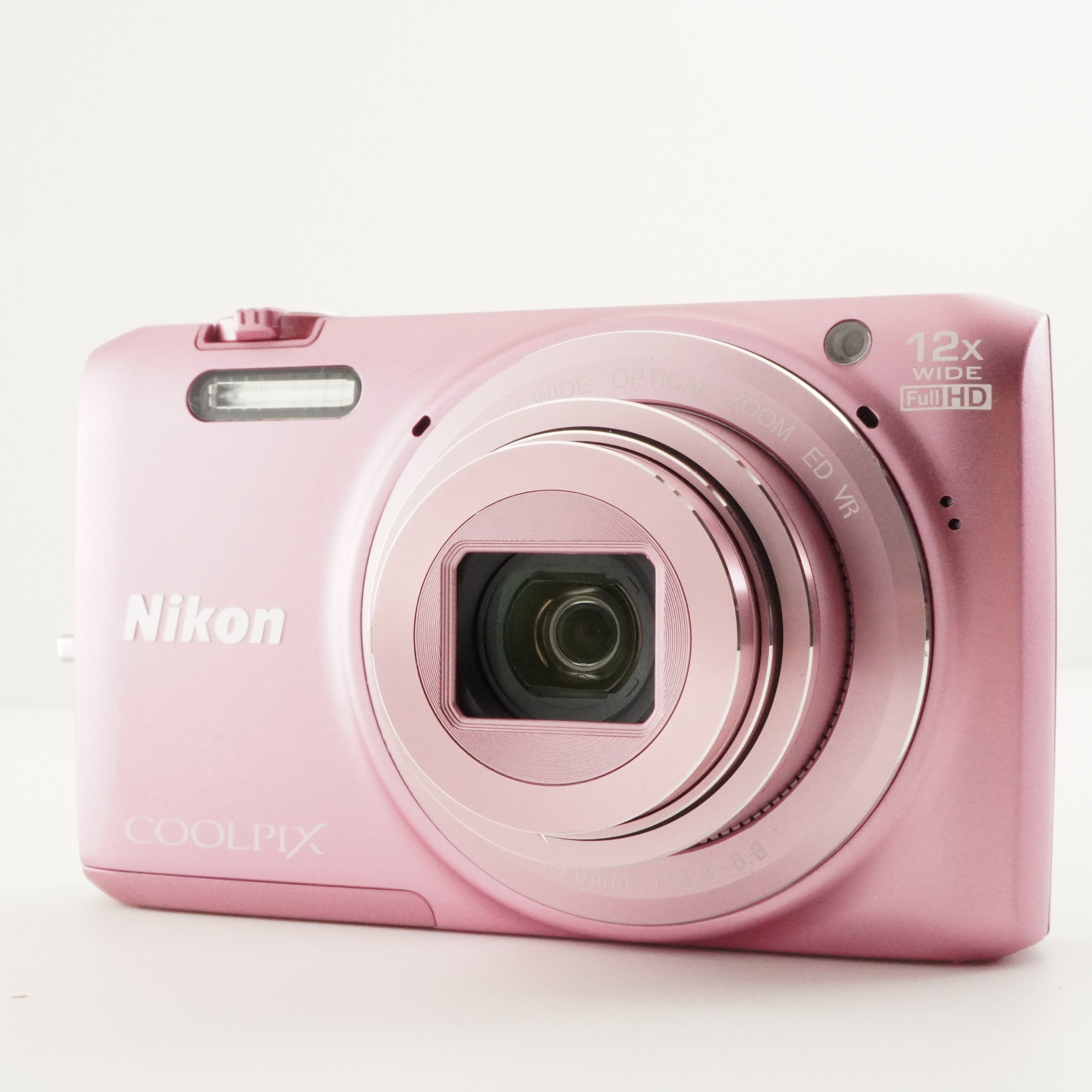 Nikon COOLPIX S6800 Pink With 4GB SDHC Card Digital Camera from