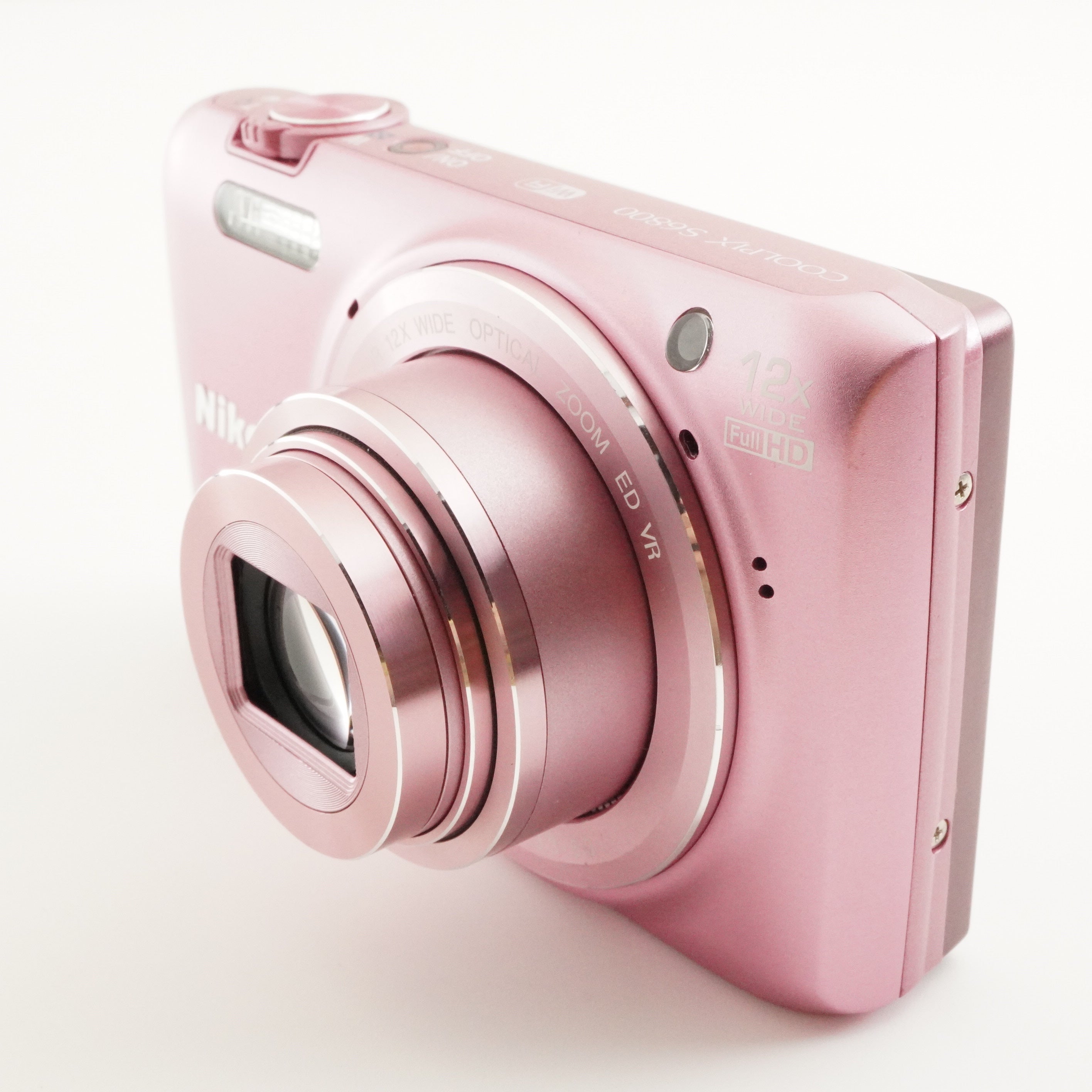 Nikon COOLPIX S6800 Pink With 4GB SDHC Card Digital Camera from
