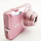 Nikon COOLPIX S6800 Pink With 4GB SDHC Card Digital Camera from Japan #8143