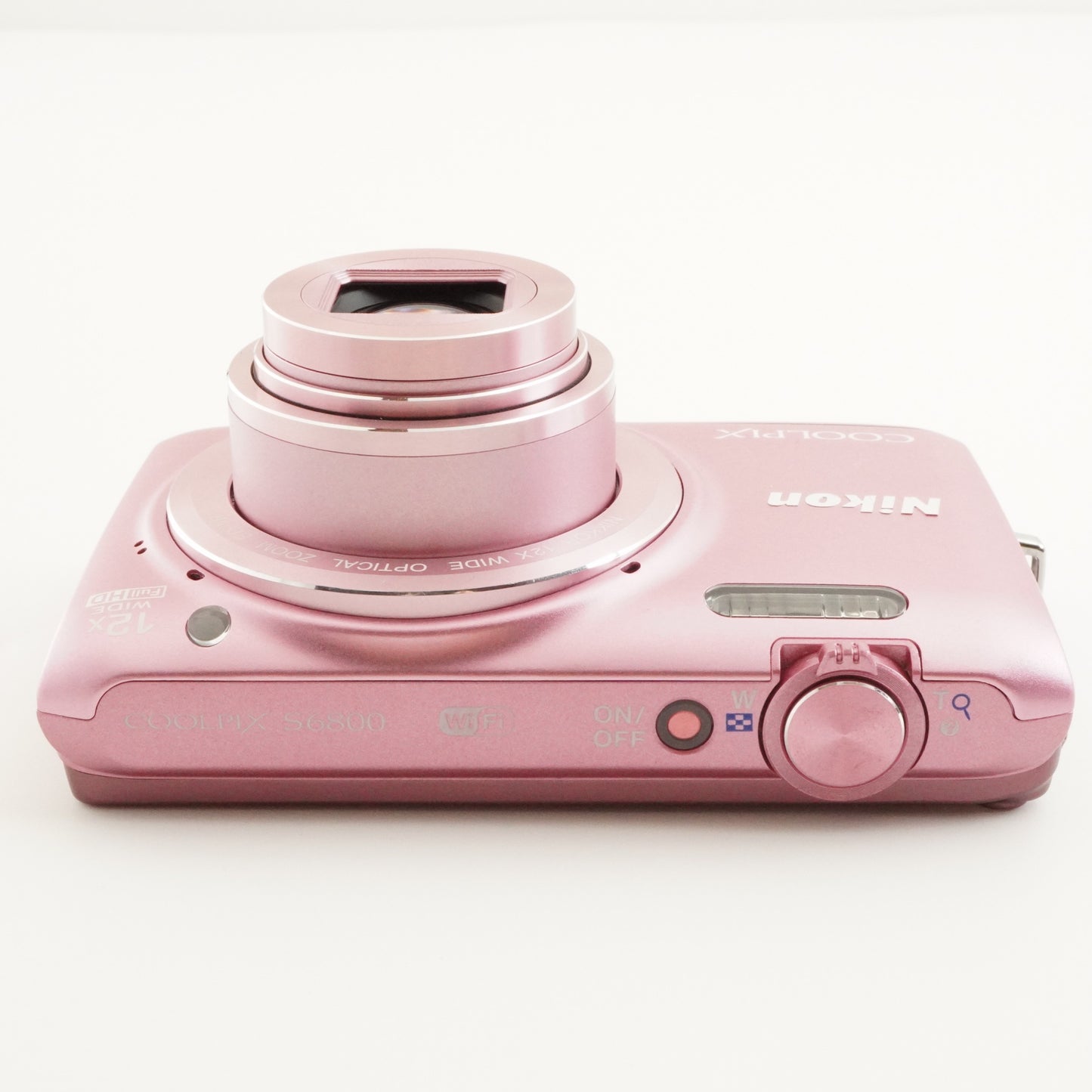 Nikon COOLPIX S6800 Pink With 4GB SDHC Card Digital Camera from Japan #8143