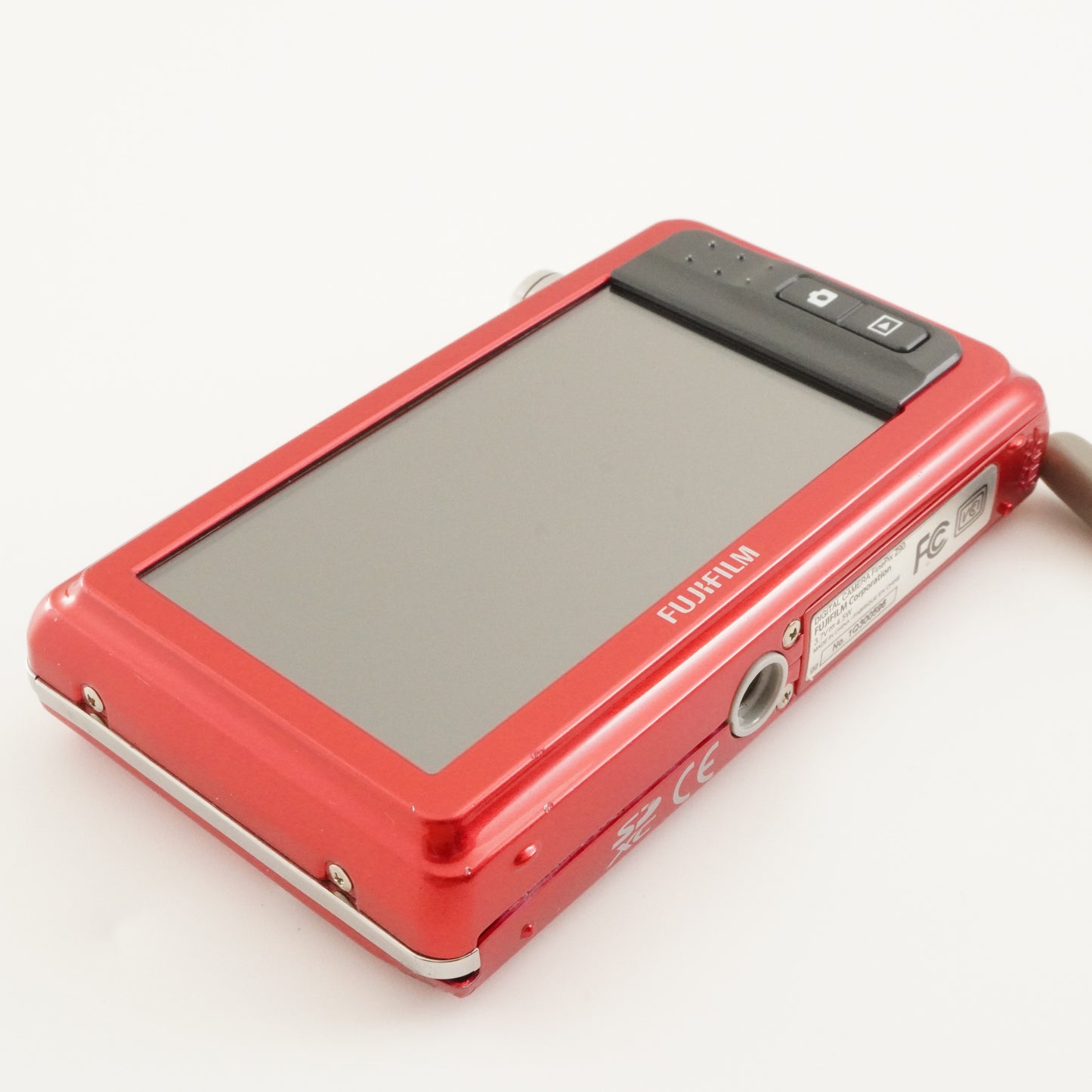 FUJIFILM FINEPIX Z90 Red In Box + 4GB SDHC Card Digital Camera from Japan #8150