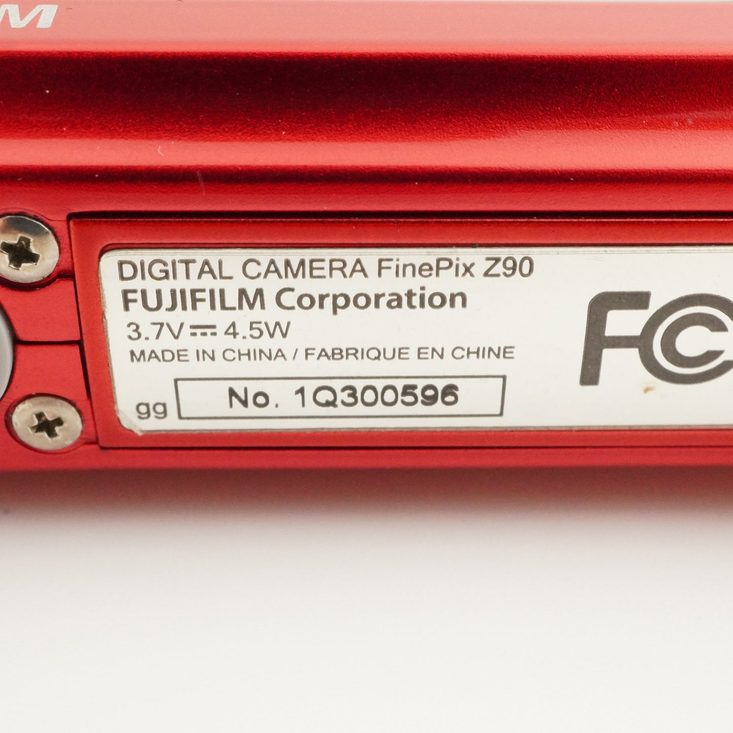 FUJIFILM FINEPIX Z90 Red In Box + 4GB SDHC Card Digital Camera from Japan #8150