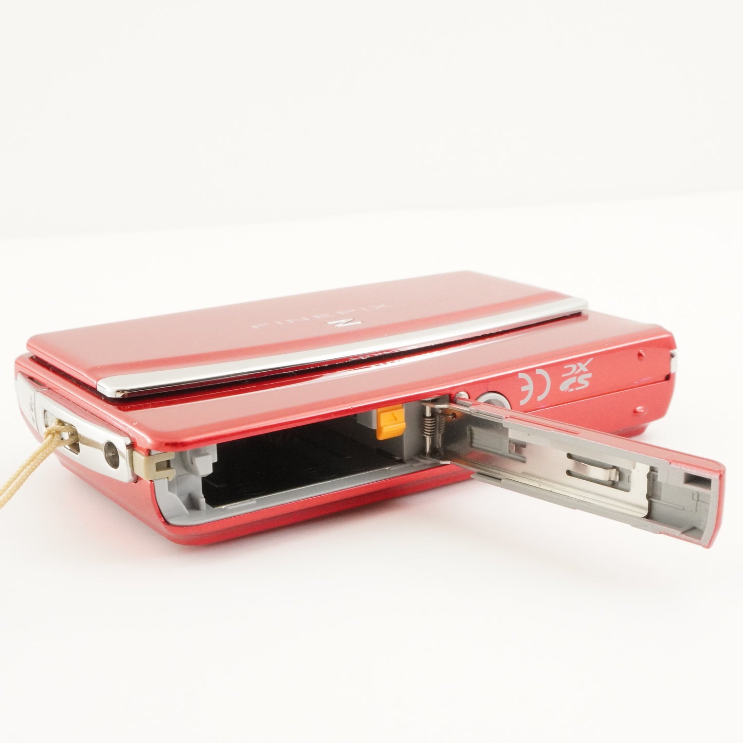 FUJIFILM FINEPIX Z90 Red In Box + 4GB SDHC Card Digital Camera from Japan #8150