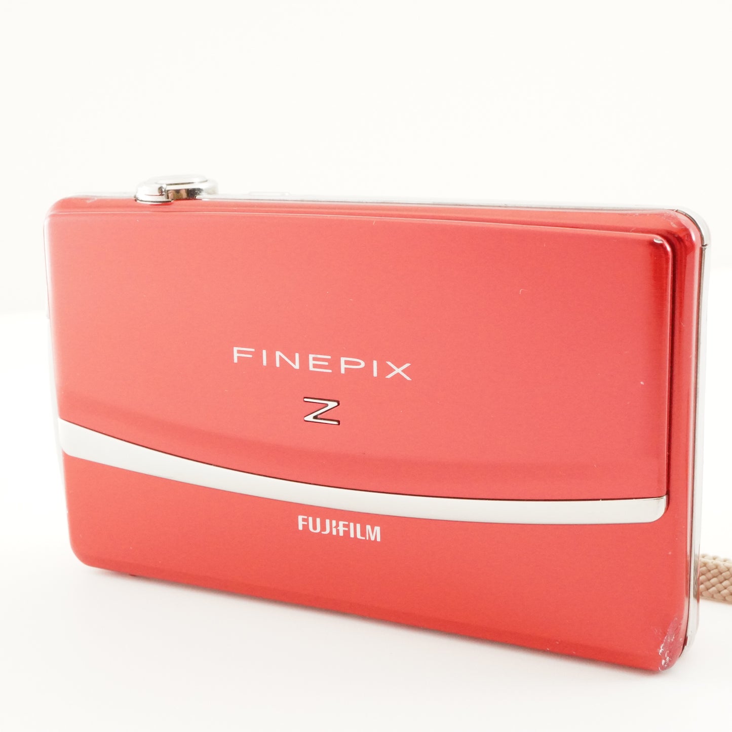 FUJIFILM FINEPIX Z90 Red In Box + 4GB SDHC Card Digital Camera from Japan #8150