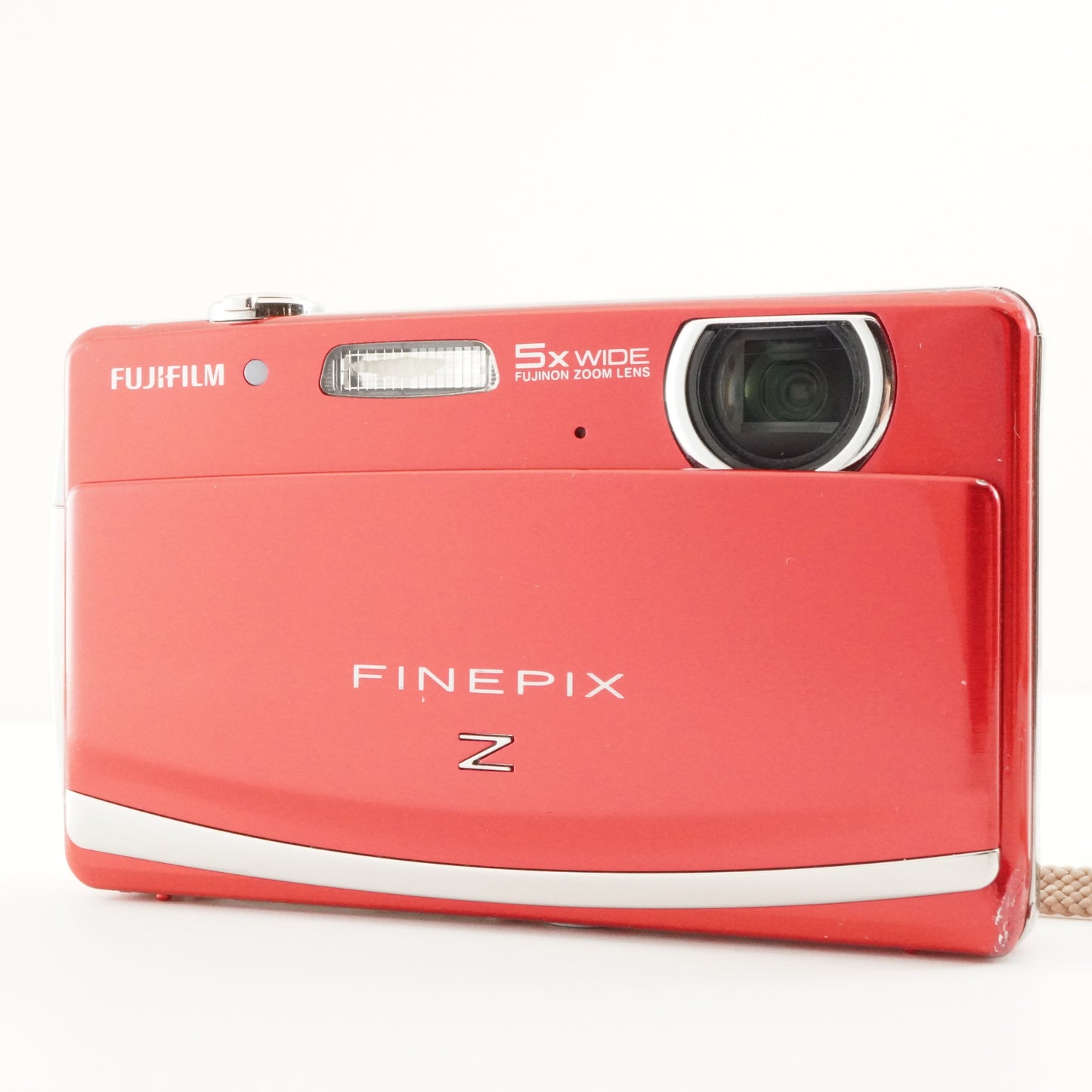 FUJIFILM FINEPIX Z90 Red In Box + 4GB SDHC Card Digital Camera from Japan #8150