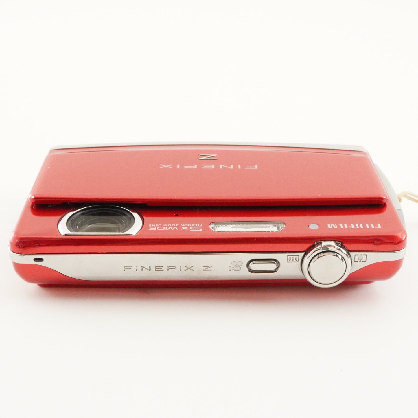 FUJIFILM FINEPIX Z90 Red In Box + 4GB SDHC Card Digital Camera from Japan #8150