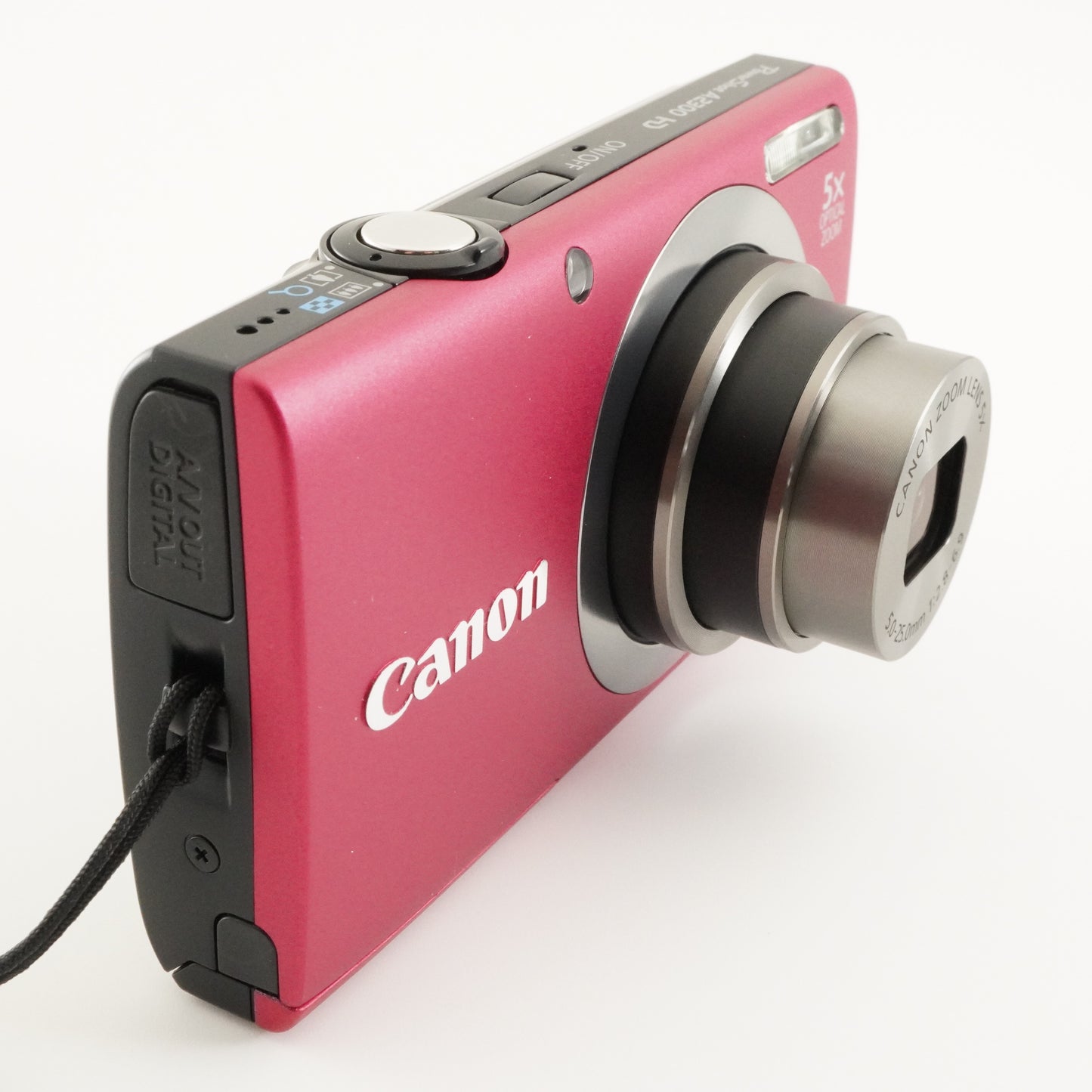 Canon PowerShot A2300 Pink In Box With 4GB SDHC Card from Japan #8151