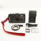 OLYMPUS STYLUS TG-4 Black + LED LIGHT GUIDE + 4GB SDHC Card from Japan #8153