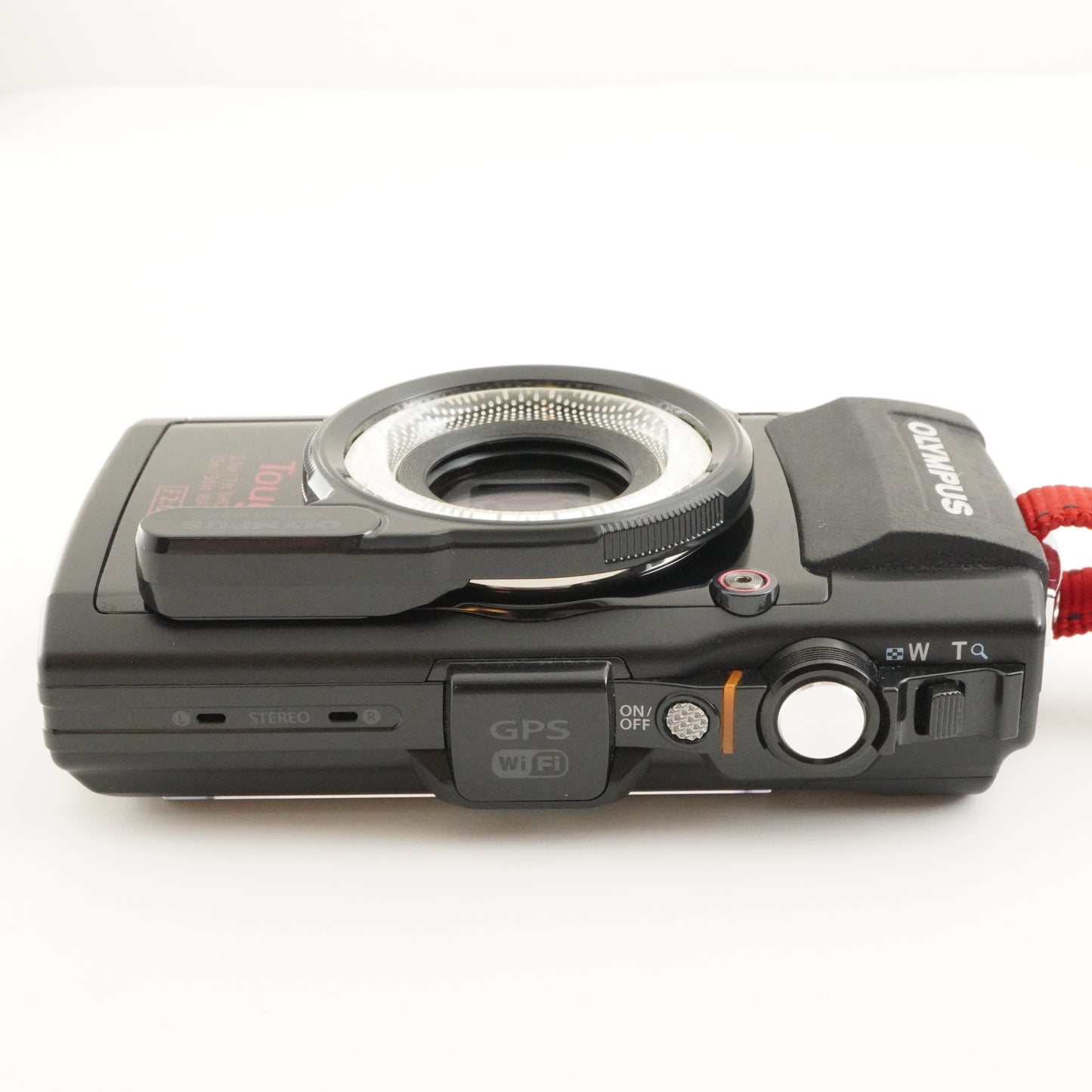 OLYMPUS STYLUS TG-4 Black + LED LIGHT GUIDE + 4GB SDHC Card from Japan #8153