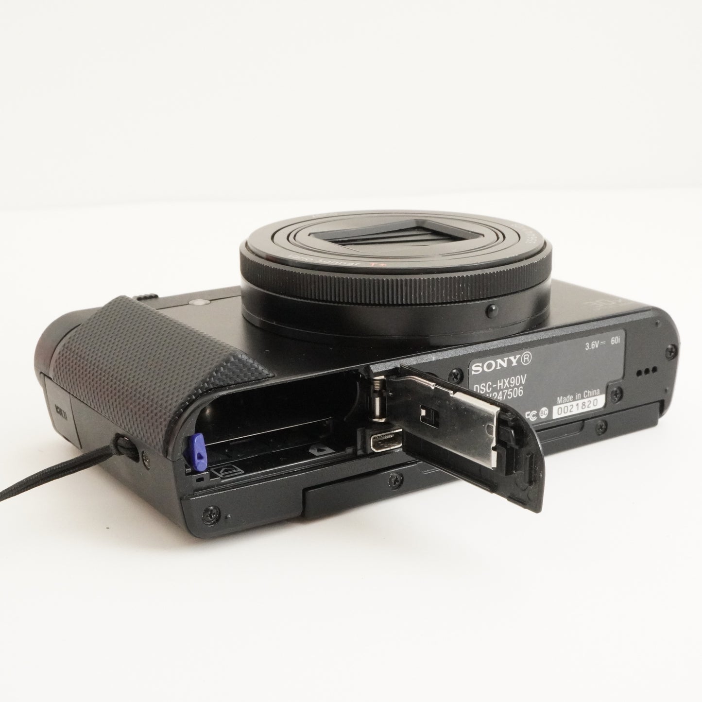 SONY Cyber-shot DSC-HX90V Black In Box With 4GB SDHC Card from Japan #8158