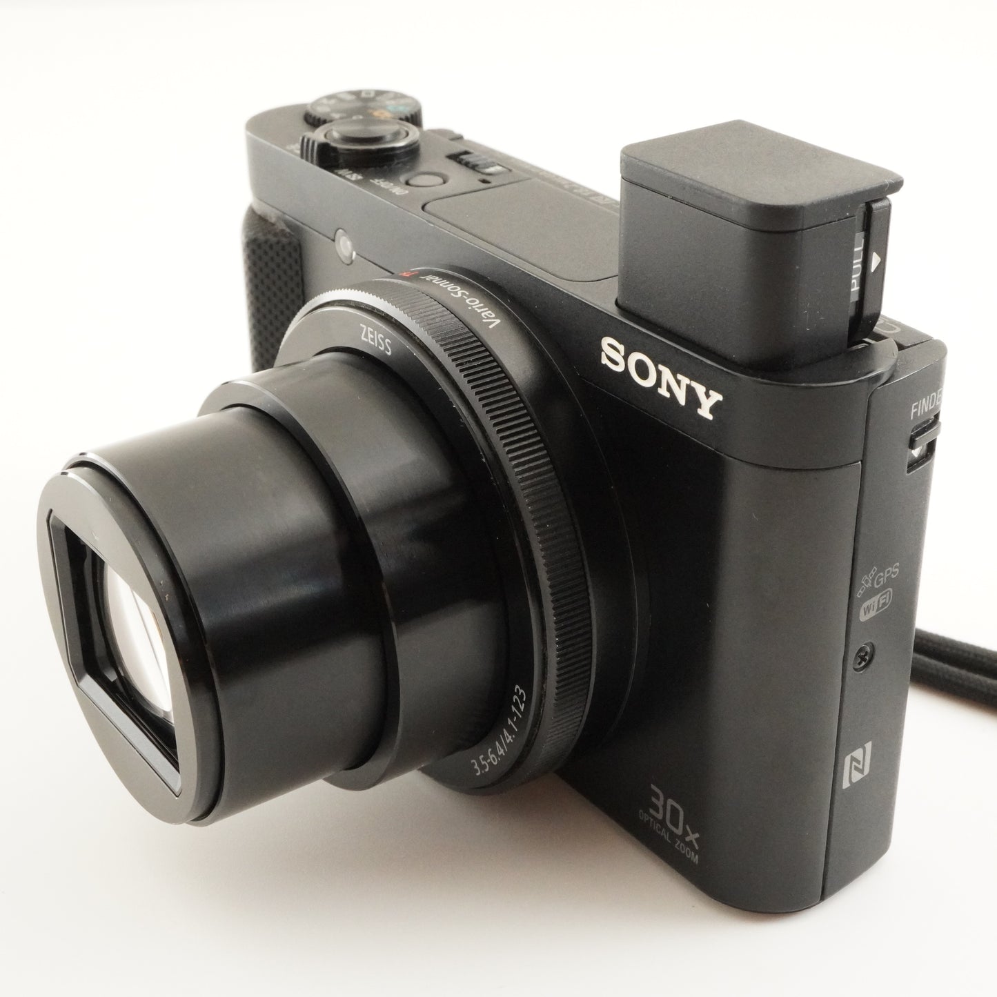 SONY Cyber-shot DSC-HX90V Black In Box With 4GB SDHC Card from Japan #8158