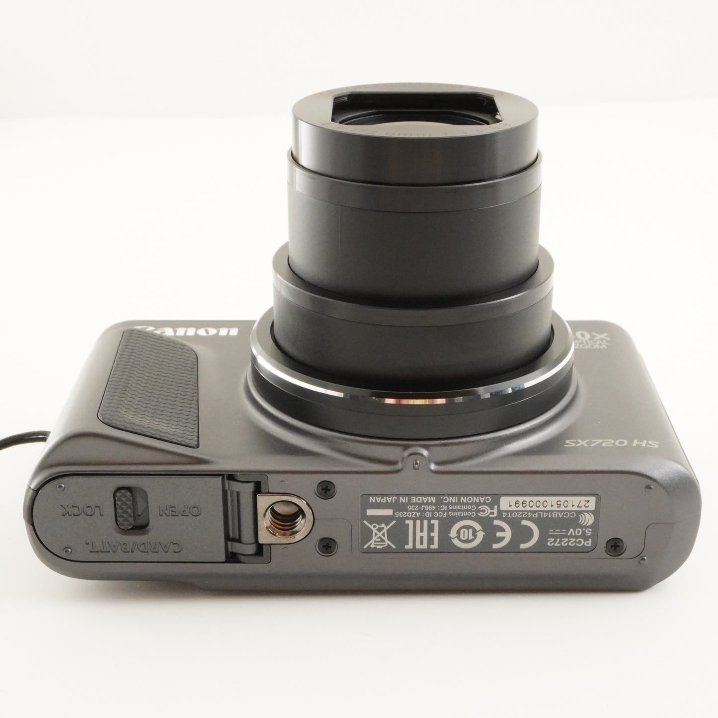 Canon PowerShot SX720 HS Blak In Box With 4GB SDHC Card from Japan #8162