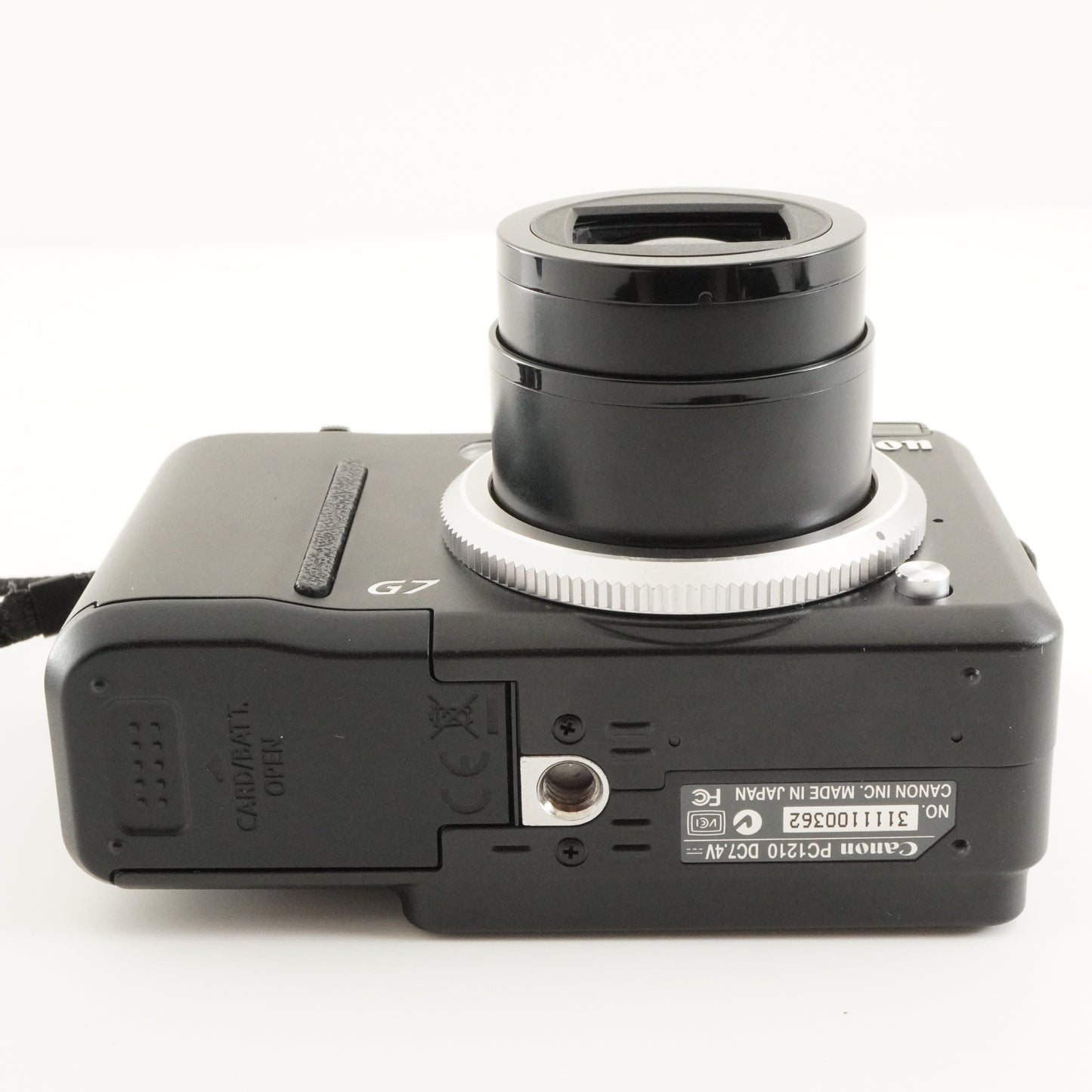 Canon PowerShot G7 In Box With 4GB SDHC Card Digital Camera from Japan #8163