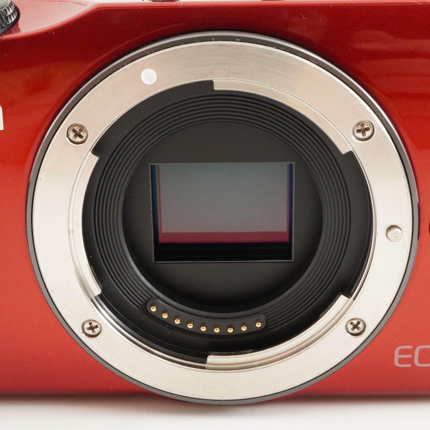 Canon EOS M Red + EF-M 22mm +18-55 +Accessories +8GB SD In Box from Japan #8170