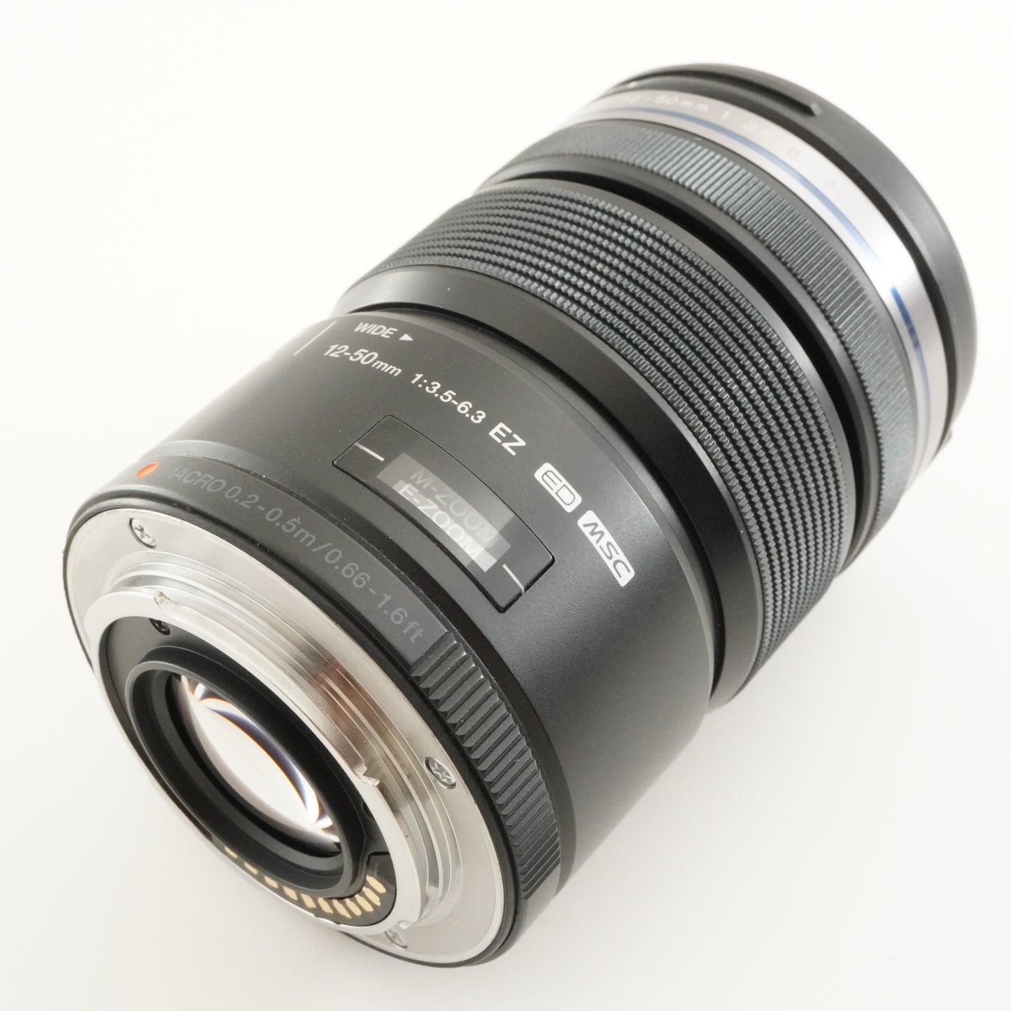 [7,078 Shots] OLYMPUS OM-D E-M5 Silver + M.ZUIKO 12-50mm In Box from Japan #8171