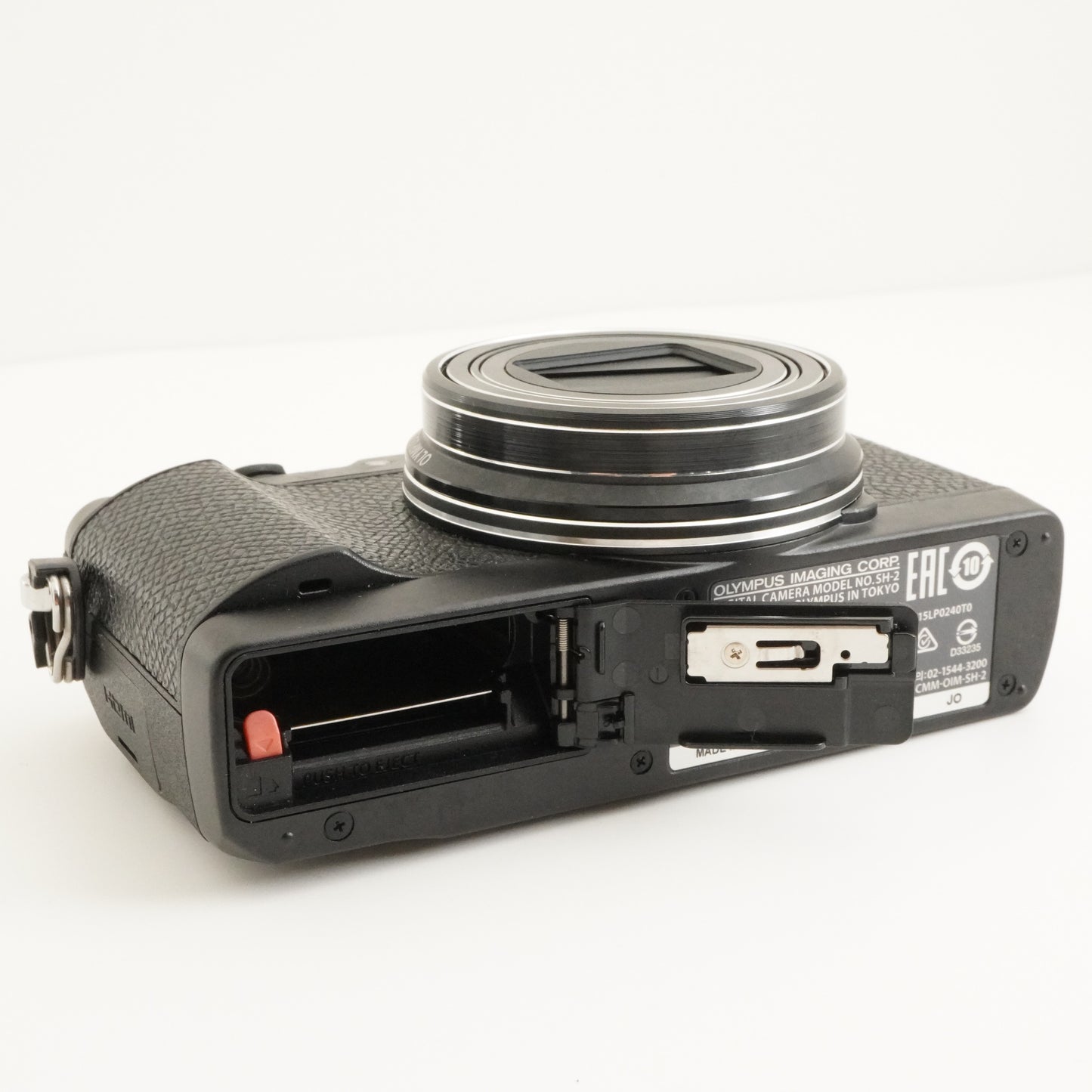 OLYMPUS STYLUS SH-2 Black In Box + 8GB SDHC Card Digital Camera from Japan #8177