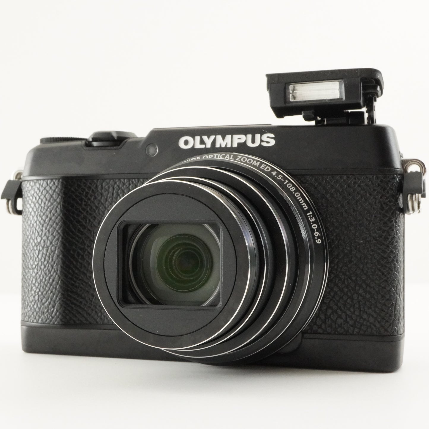 OLYMPUS STYLUS SH-2 Black In Box + 8GB SDHC Card Digital Camera from Japan #8177