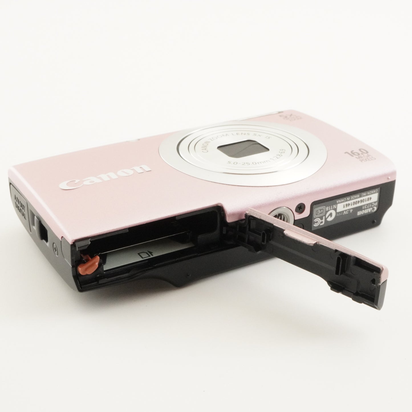 Canon PowerShot A2400 IS Pink With 4GB SDHC Card Digital Camera from Japan #8183