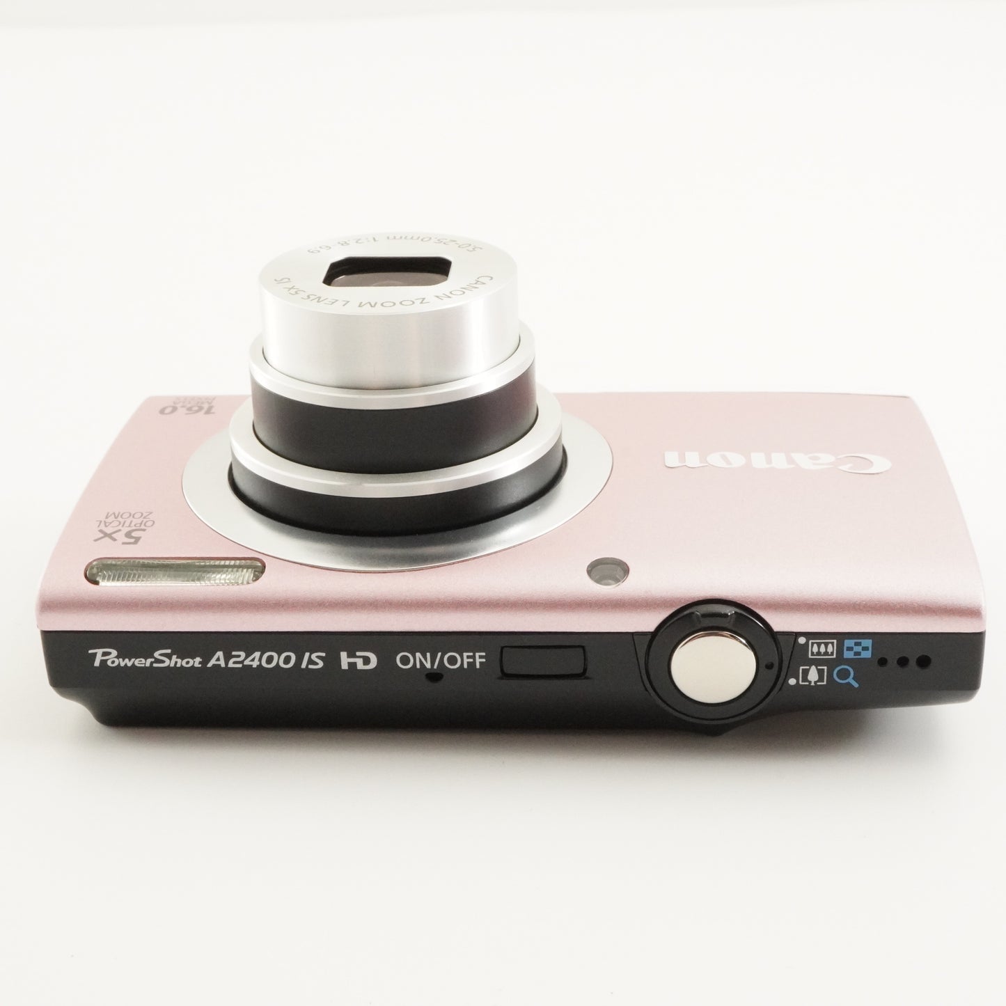 Canon PowerShot A2400 IS Pink With 4GB SDHC Card Digital Camera from Japan #8183