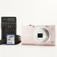 Canon PowerShot A2400 IS Pink With 4GB SDHC Card Digital Camera from Japan #8183