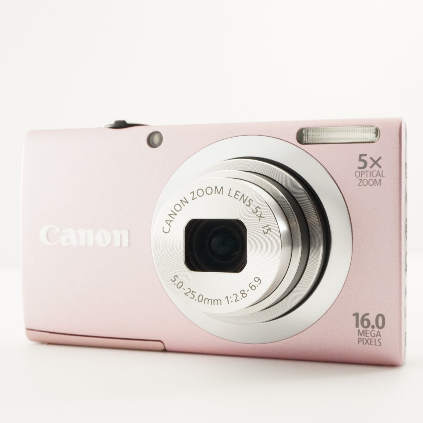 Canon PowerShot A2400 IS Pink With 4GB SDHC Card Digital Camera from Japan #8183
