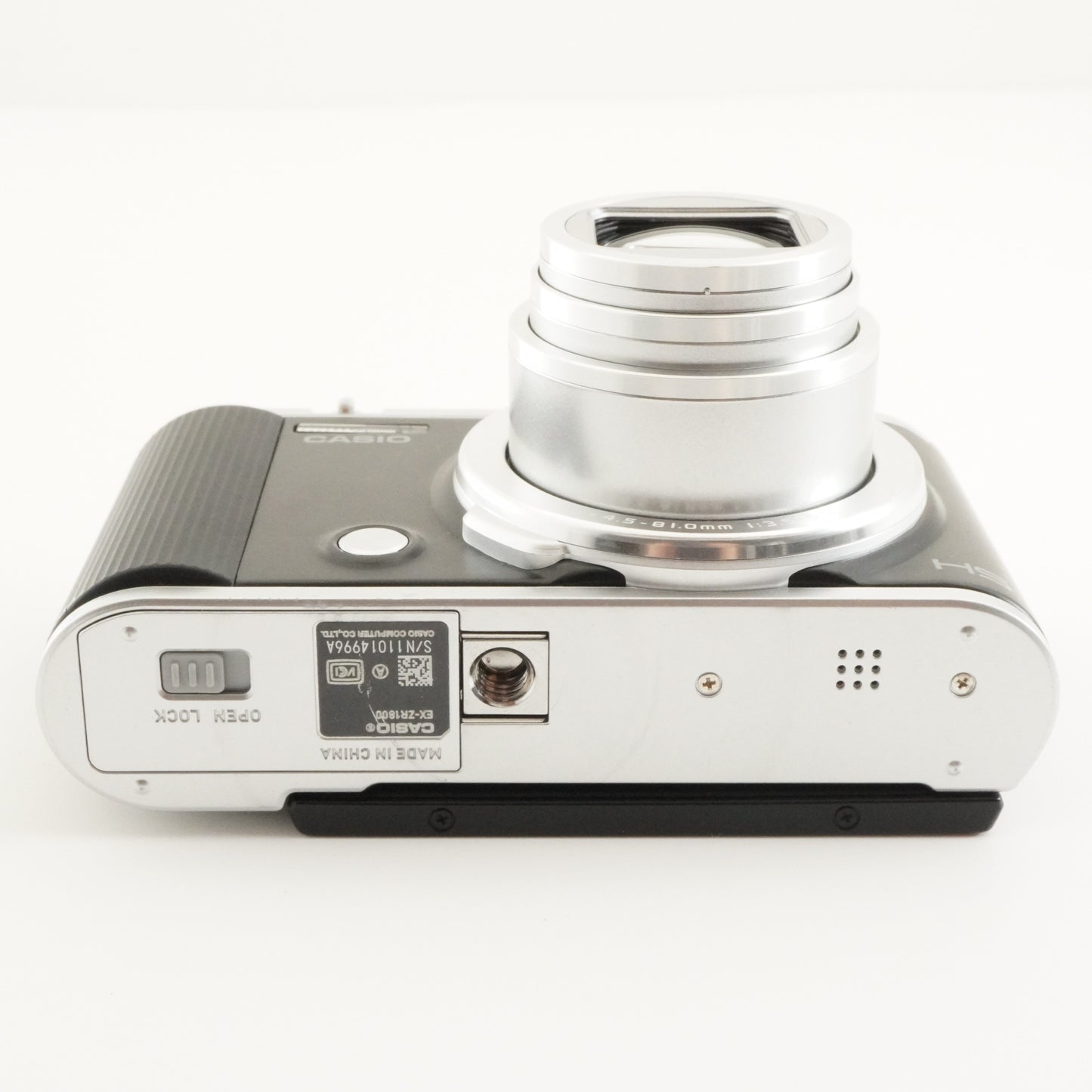 CASIO EXILIM EX-ZR1800 Black With 4GB SDHC Card Digital Camera from Japan #8188