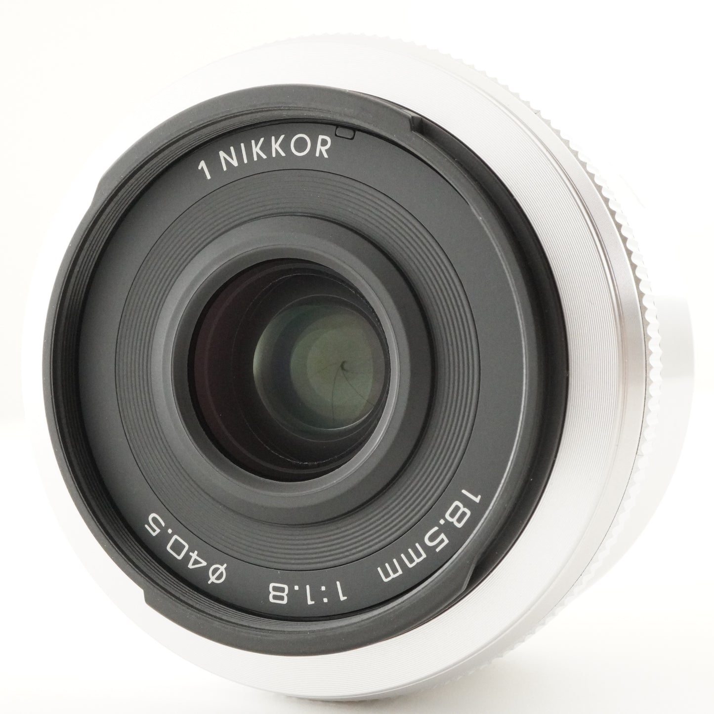 [501 Shots] Nikon 1 J5 Silver +10-30 +18.5mm In Box +8GBmicroSD from Japan #8297