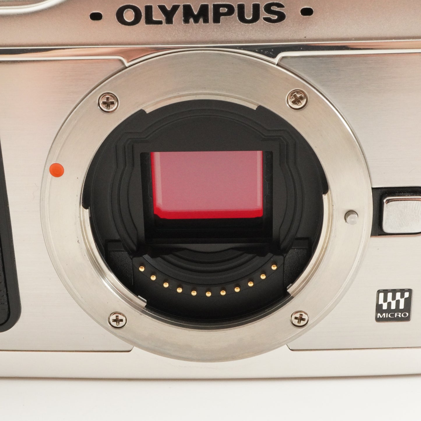 [3,863 Shots] OLYMPUS PEN E-P1 Silver + 14-42mm II R + 4GB SD from Japan #8350